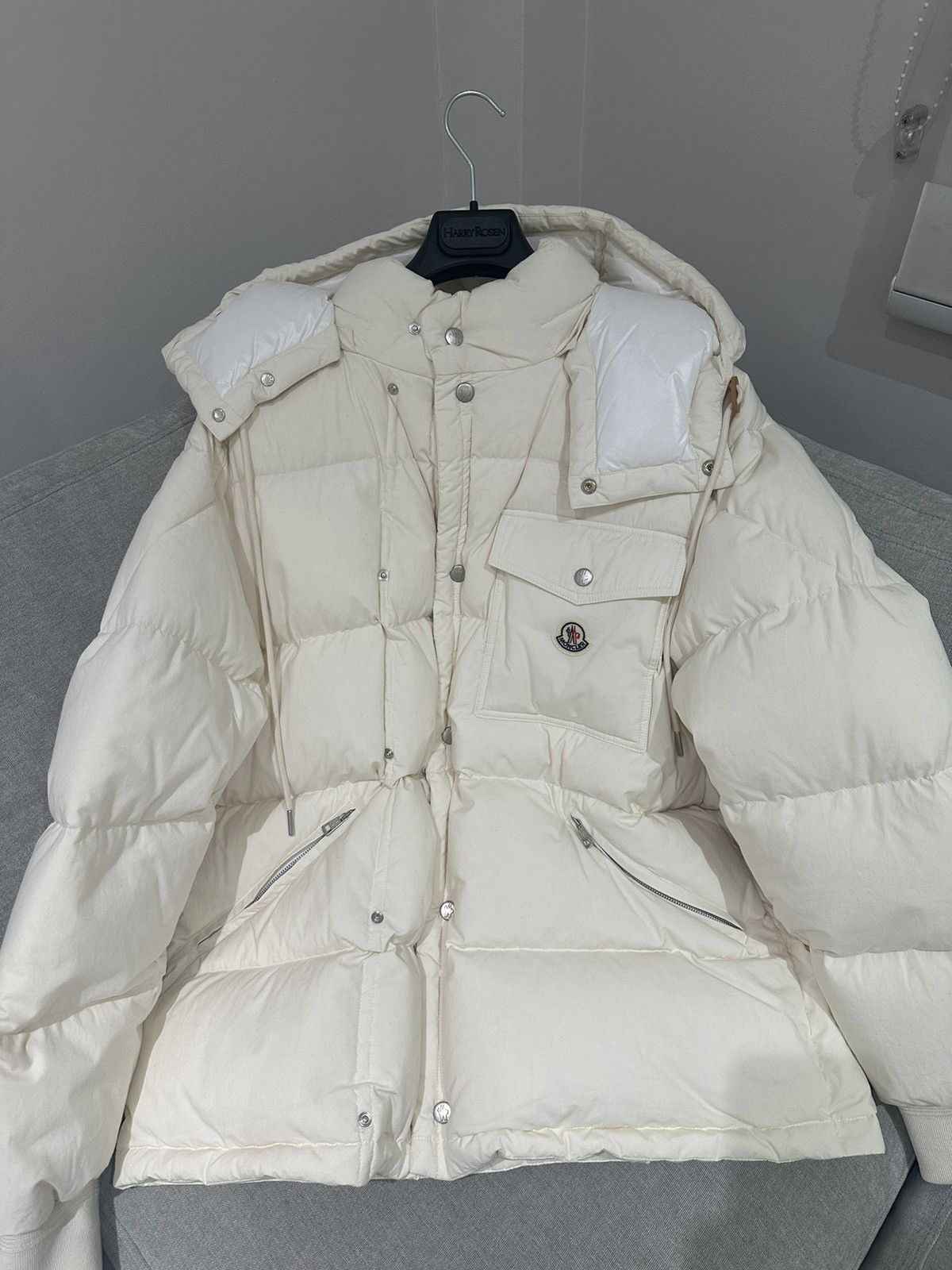 Moncler Moncler off white Karakorum jacket Size US L / EU 52-54 / 3 - 1 Thumbnail