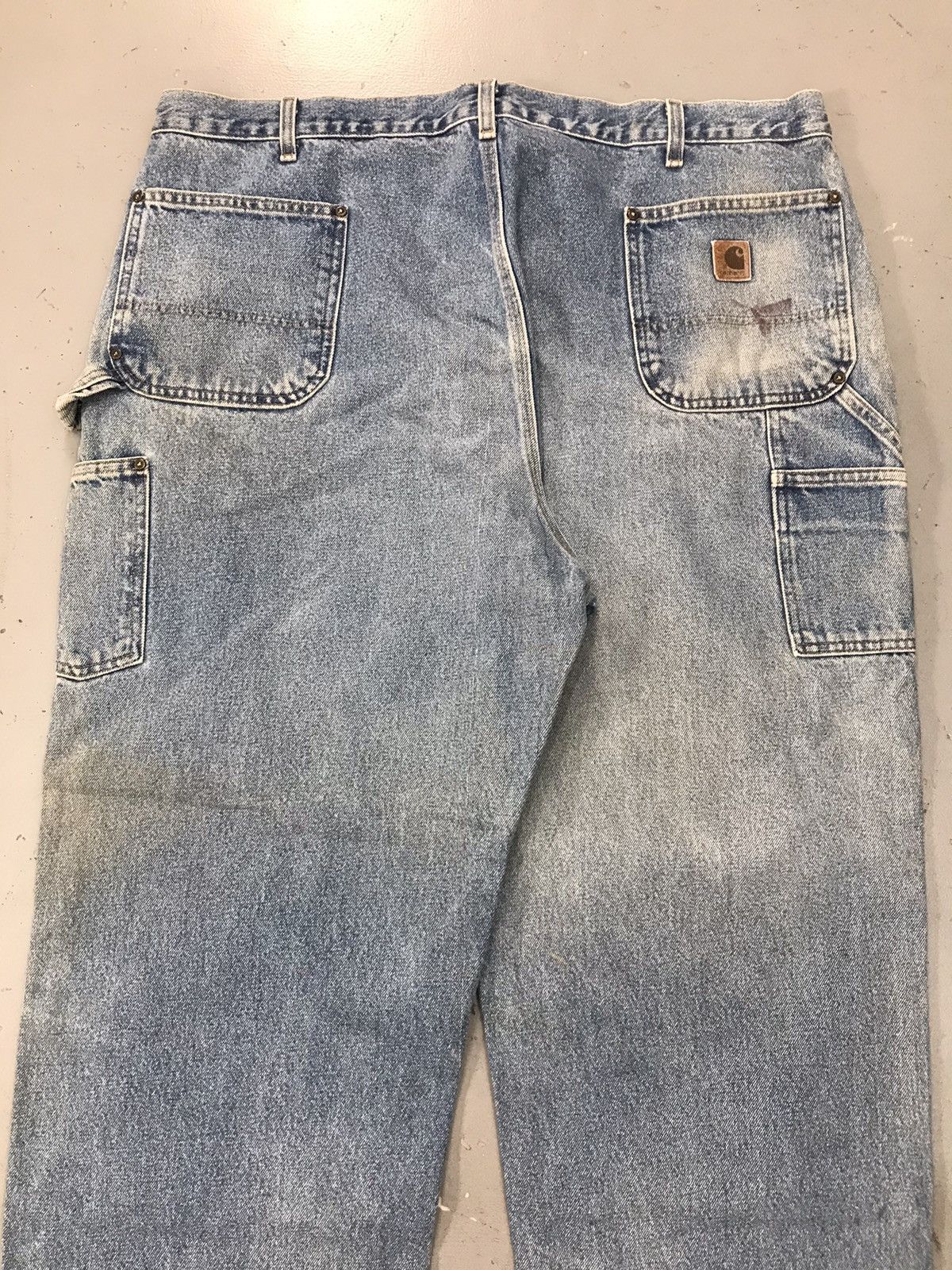 Carhartt × Vintage Vintage Carhartt B73 DST double knee denim Size US 44 / EU 60 - 9 Thumbnail