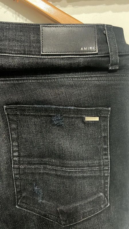 Amiri amiri trasher leopard patch jeans Size US 30 / EU 46 - 3 Thumbnail