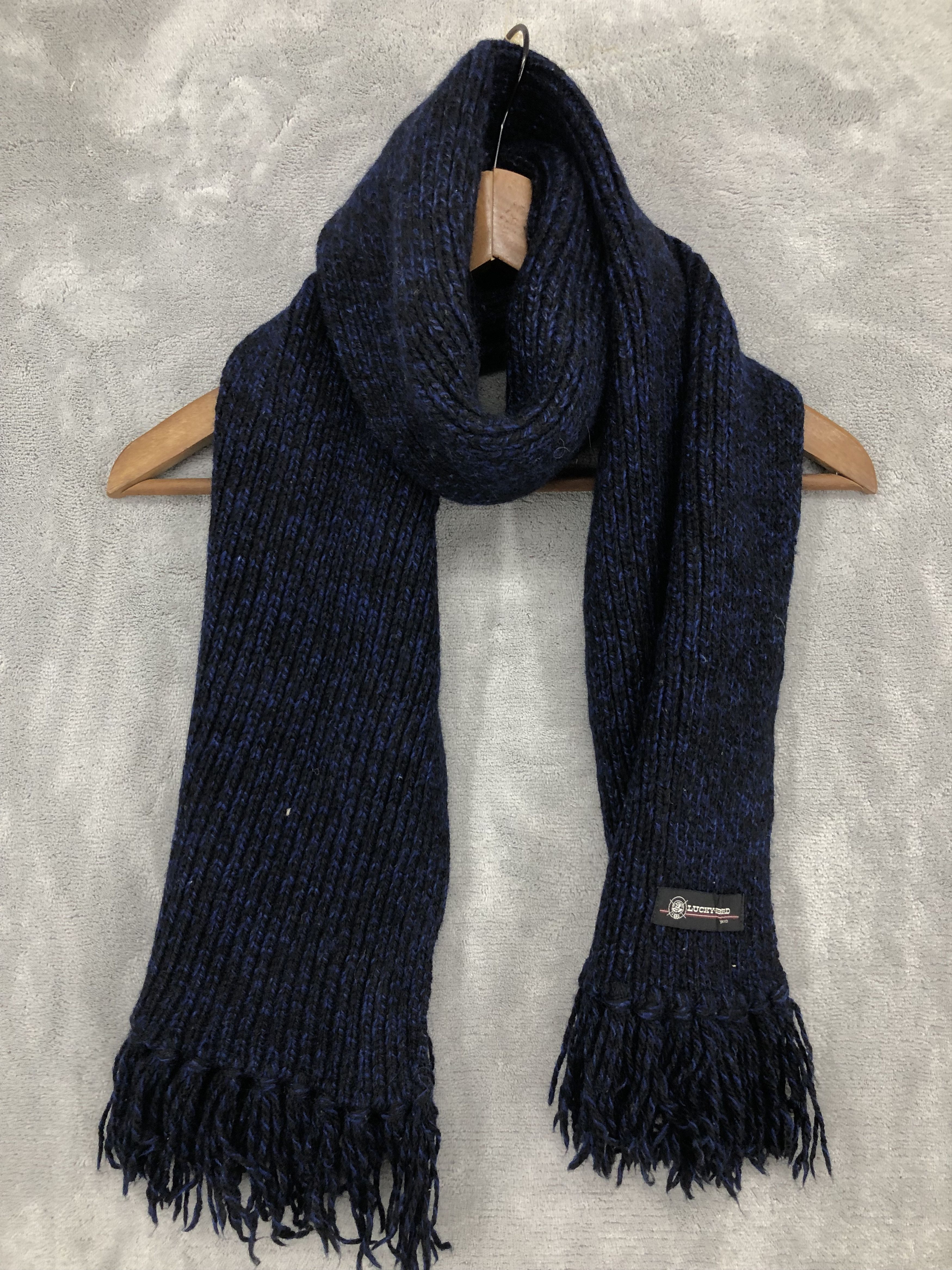 Japanese Brand Lucky Brand Tokyo Muffler Scarf Neck Scarf Size ONE SIZE - 1 Thumbnail