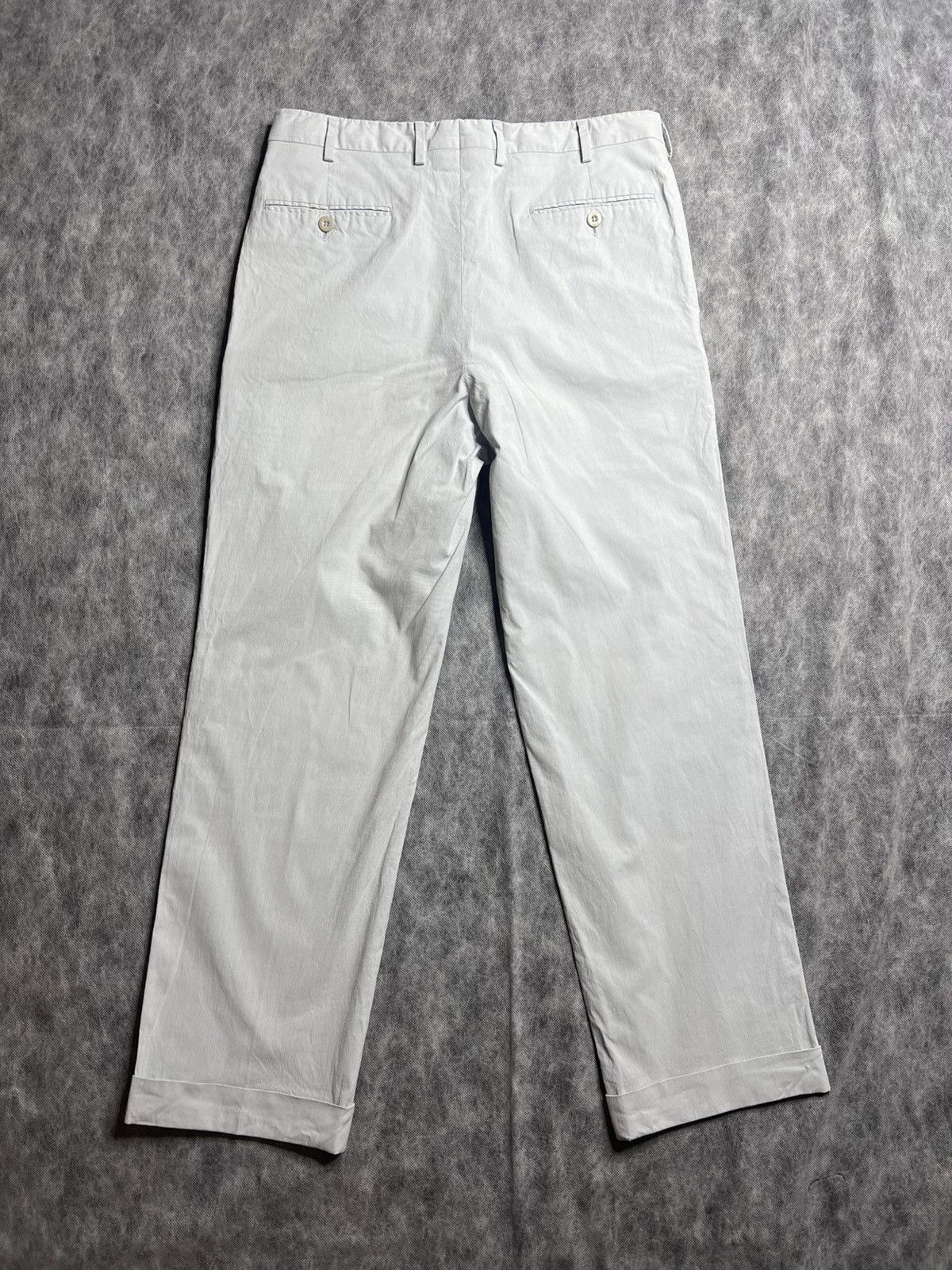 Brioni Brioni Cervinia Cotton Classic Chino Pants Size US 33 - 2 Thumbnail