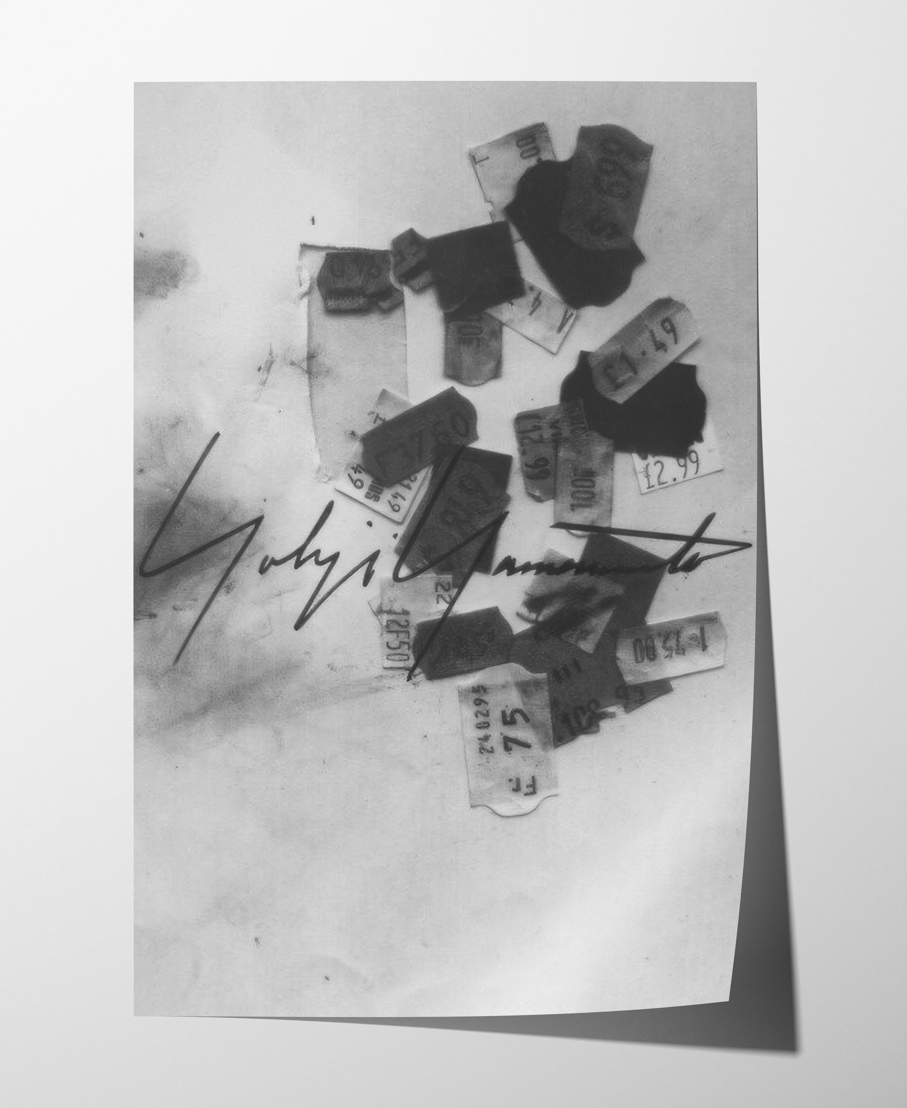 Yohji Yamamoto Yohji Yamamoto Art Poster Gift Vintage Archive Lookbook Logo Size ONE SIZE - 1 Thumbnail
