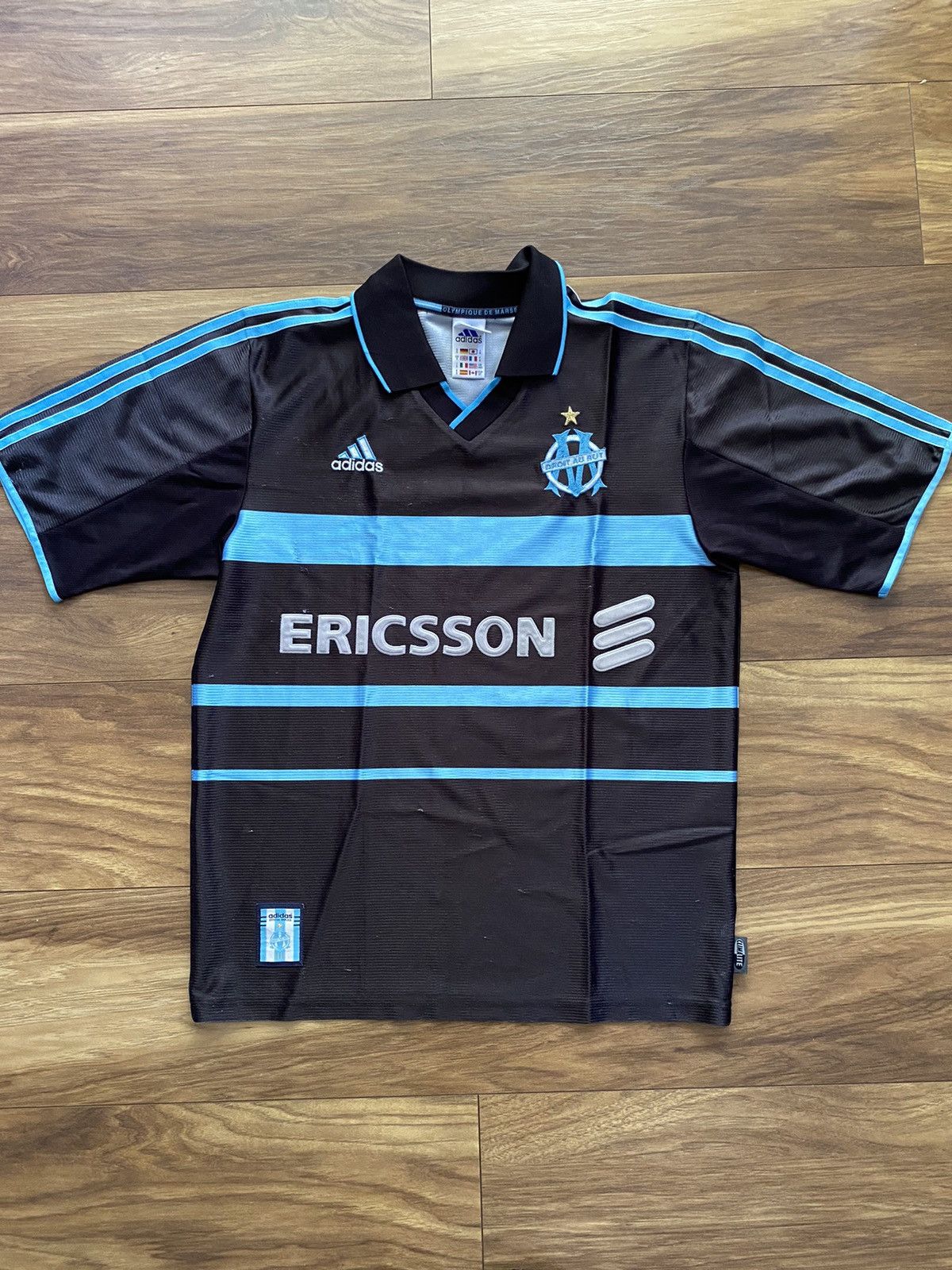 Adidas × Vintage T-Shirt Maillot Olympique Marseille 1999 Adidas Vintage Size US M / EU 48-50 / 2 - 1 Thumbnail