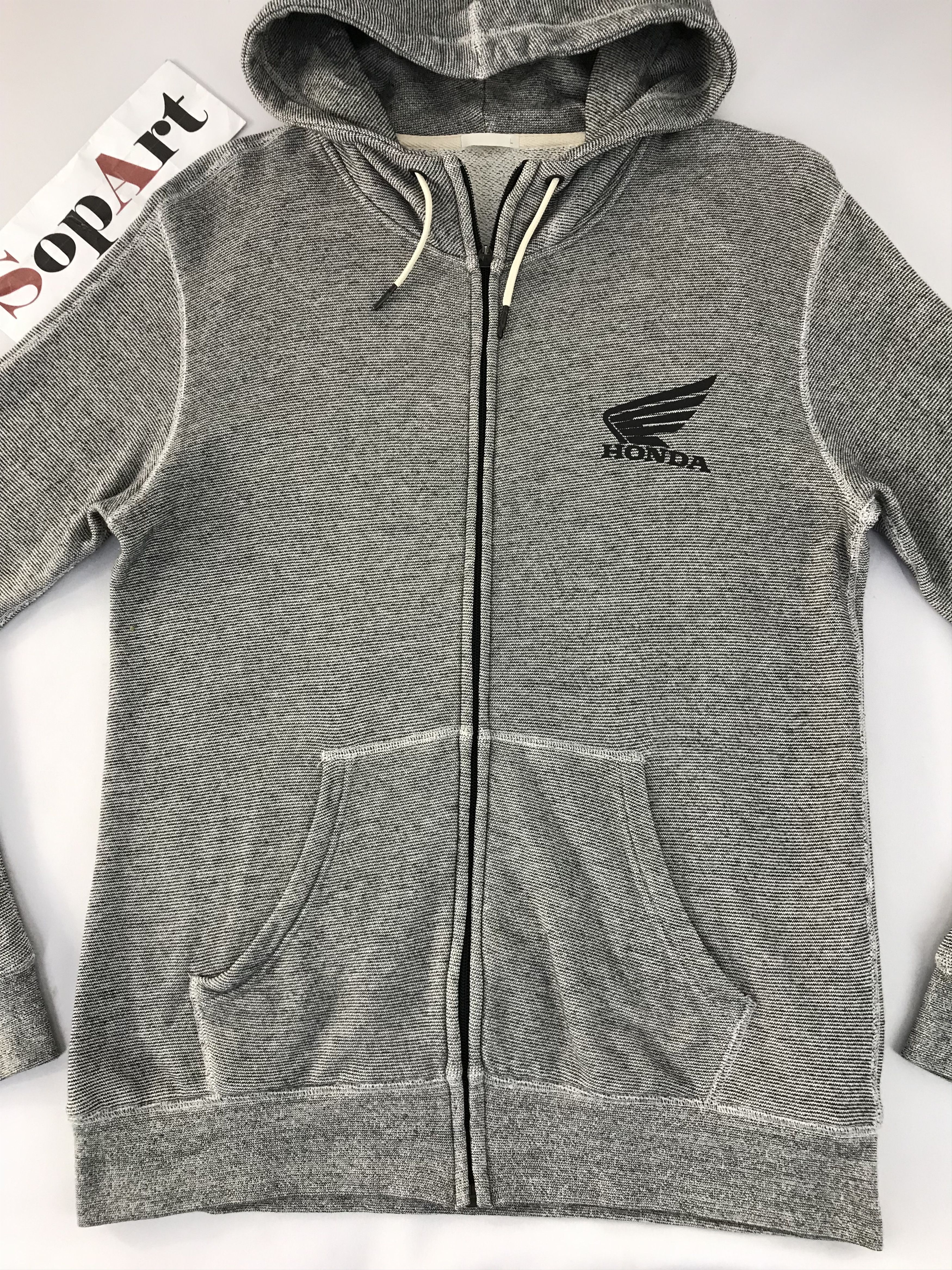 GU × Honda Sweatshirt Honda X Gu Big Logo Zipper Up Hoodie Style Size US M / EU 48-50 / 2 - 3 Thumbnail