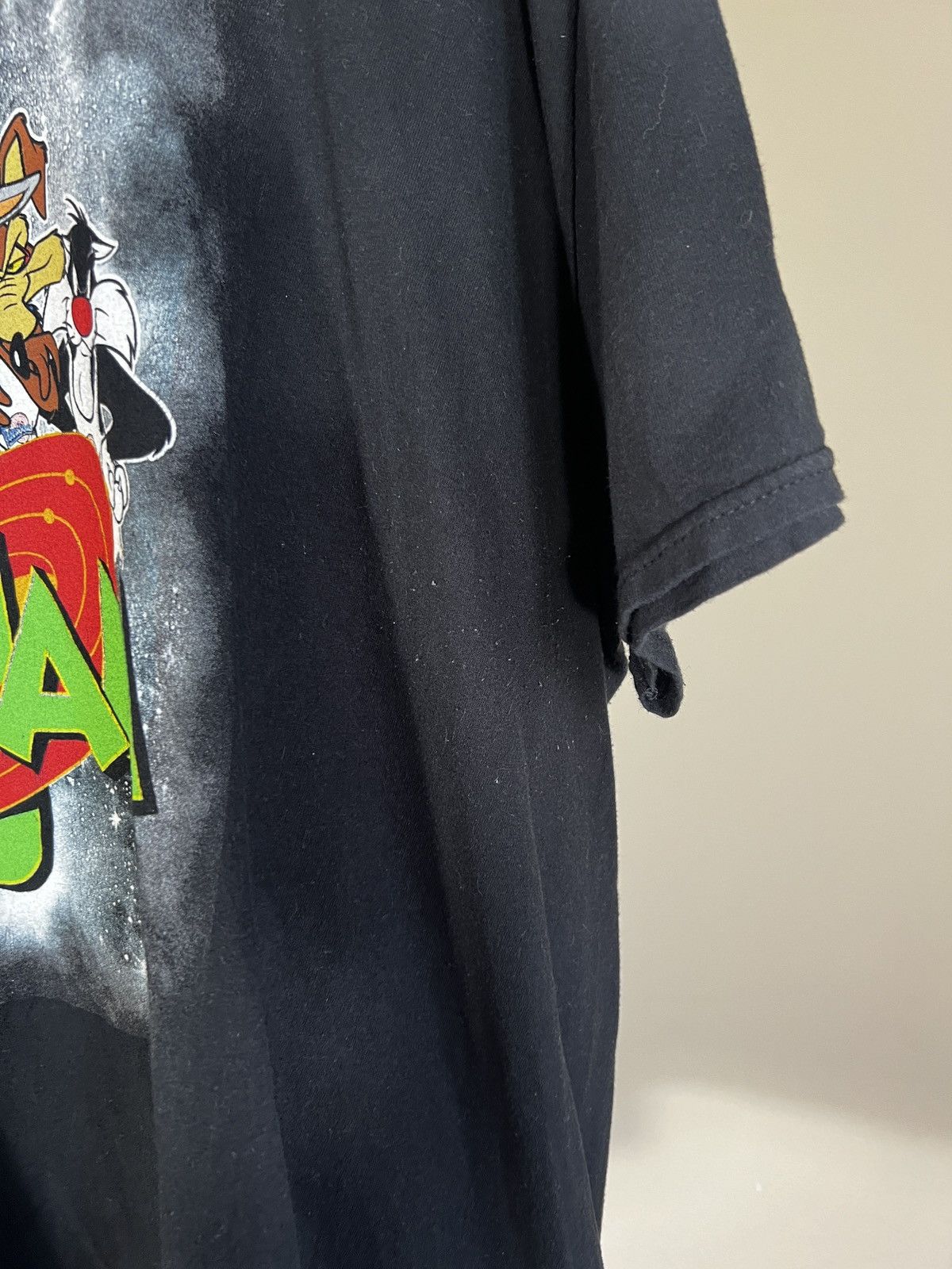 Vintage Vintage Space Jam Graphic T-Shirt Size US XL / EU 56 / 4 - 4 Thumbnail