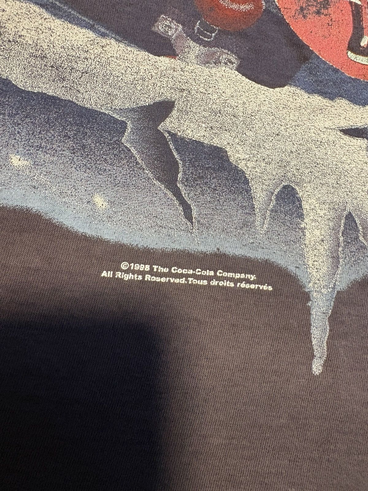 Coca Cola 1998 Distressed Coca-Cola Polar Bear Tee Size US XL / EU 56 / 4 - 4 Thumbnail