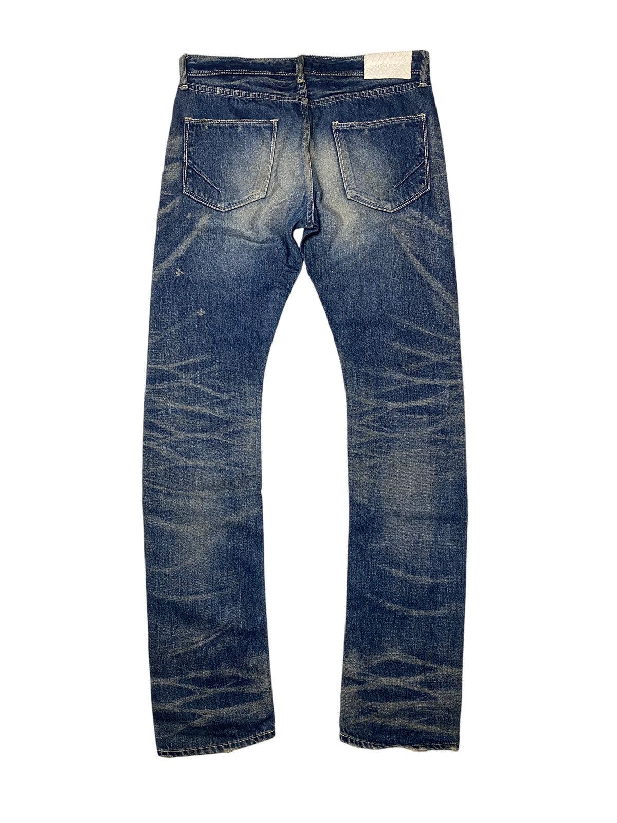 If Six Was Nine 2000's Gostar De Fuga Clawmark Seawash Selvedge Jeans Size US 29 - 2 Thumbnail