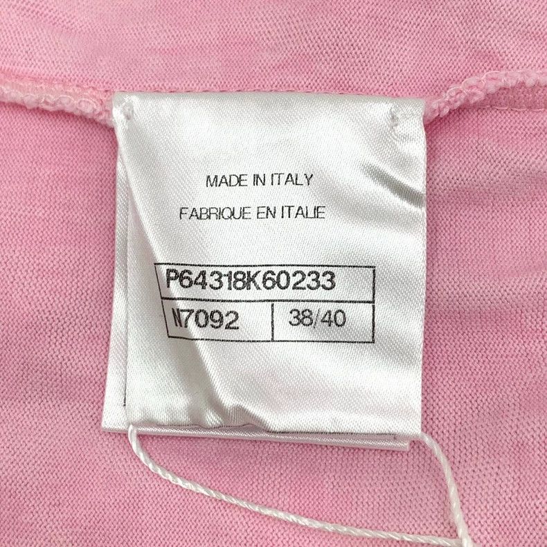Chanel Chanel Roof Series Pink Logo Embroidered Logo Diamond Cott Size XS / US 0-2 / IT 36-38 - 7 Thumbnail