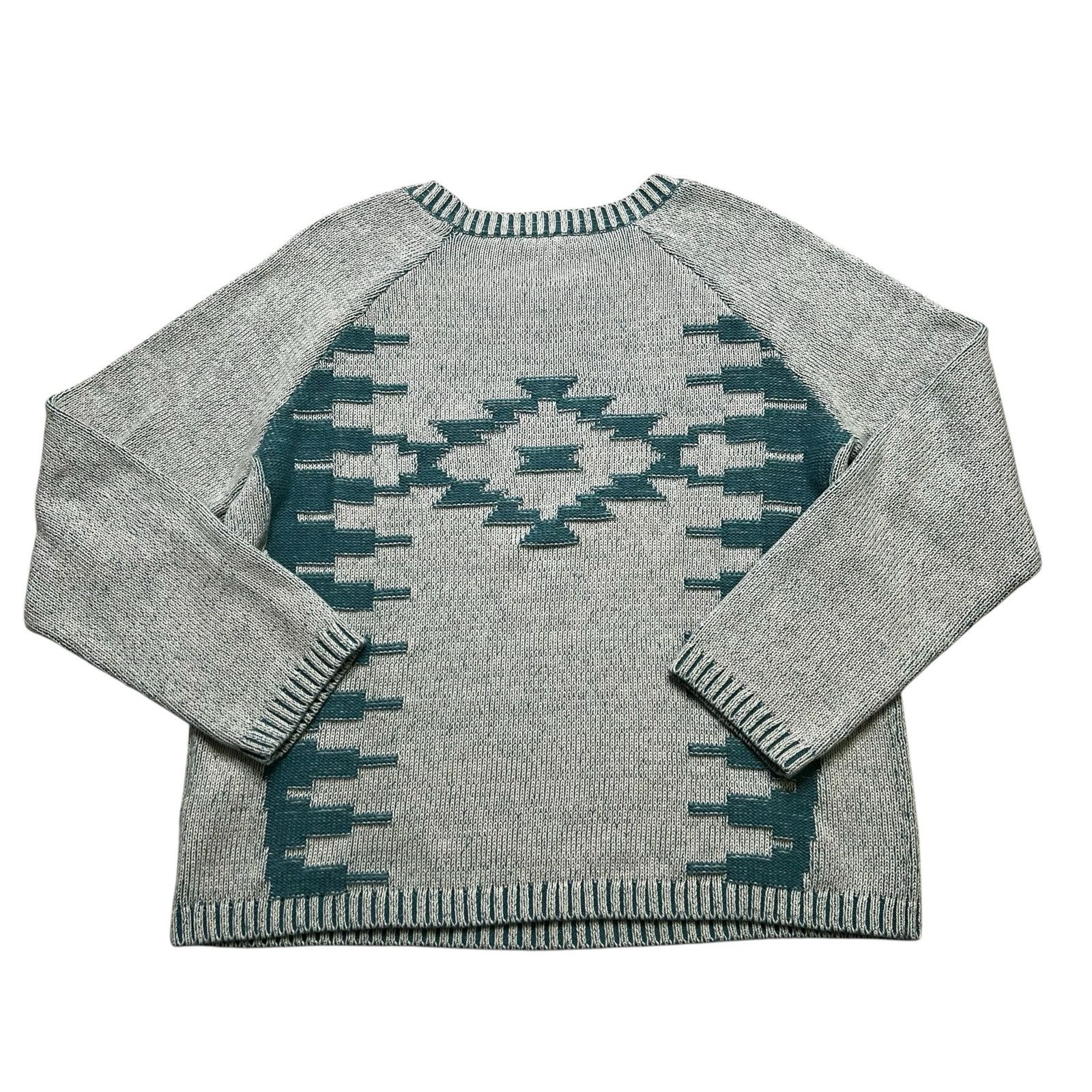 Pendleton Pendleton Woolen Mills Southwest Aztec Knit Sweater Size L Size L / US 10 / IT 46 - 8 Thumbnail
