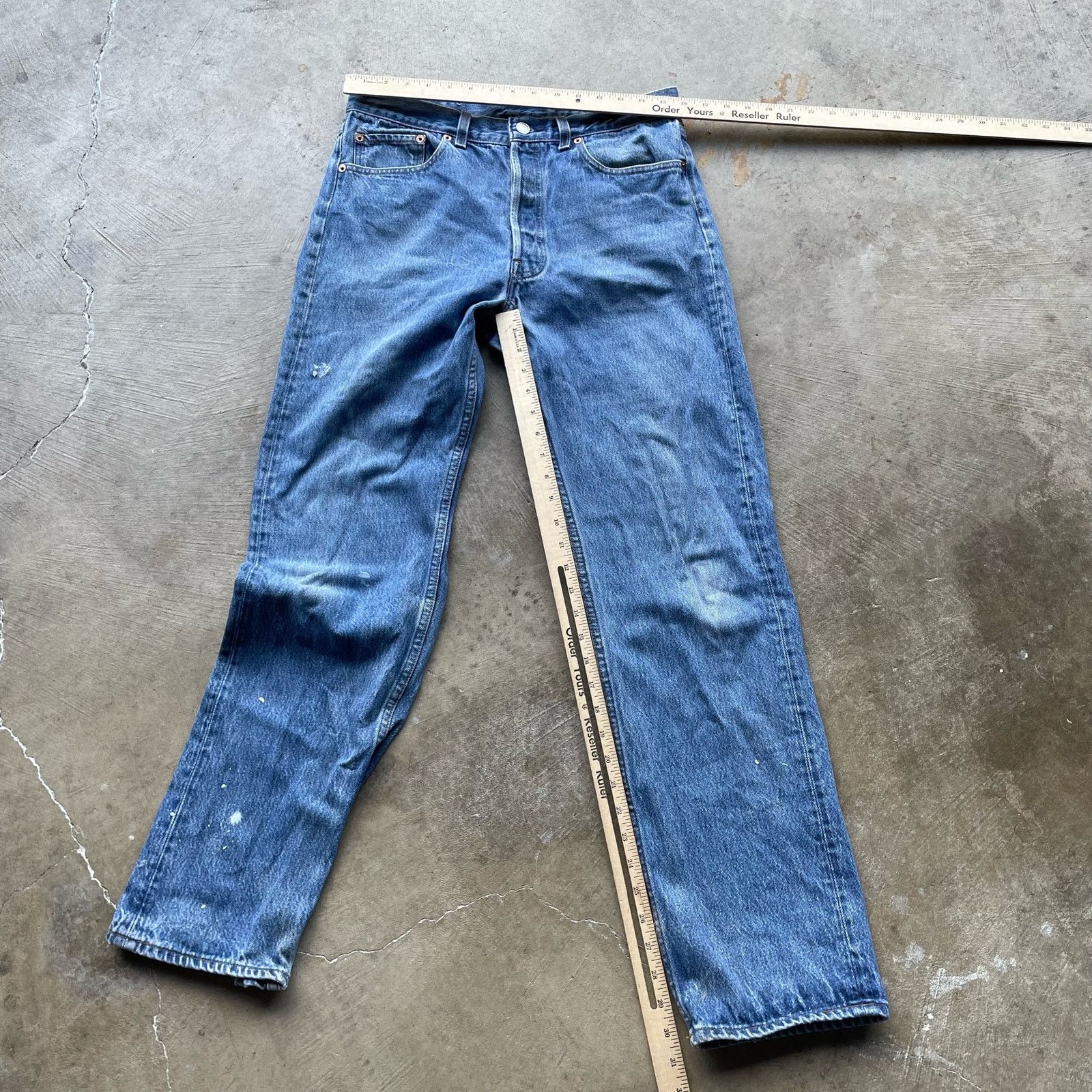Vintage VINTAGE 501 LEVIS JEANS MADE IN USA 90S MEASURES 32X30 Size US 32 / EU 48 - 6 Thumbnail