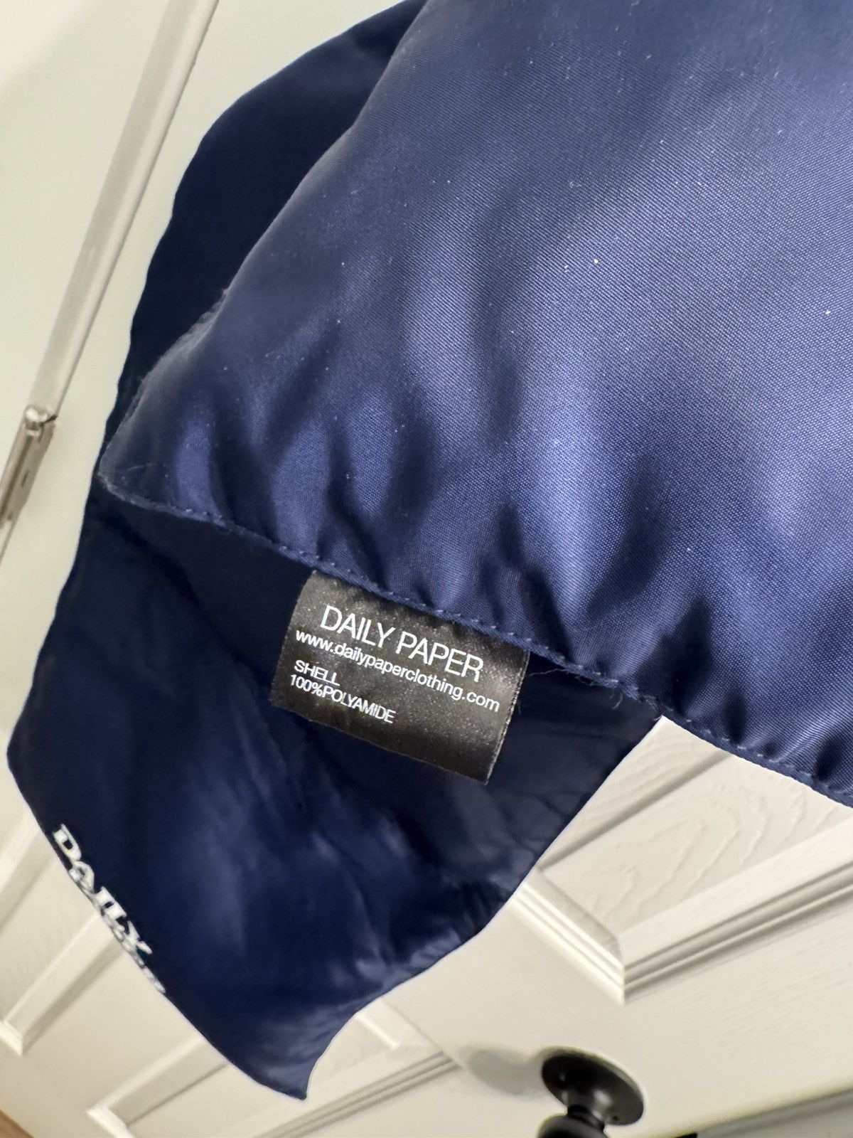 Daily Paper FW20 Navy Puffer Scarf Size ONE SIZE - 3 Thumbnail