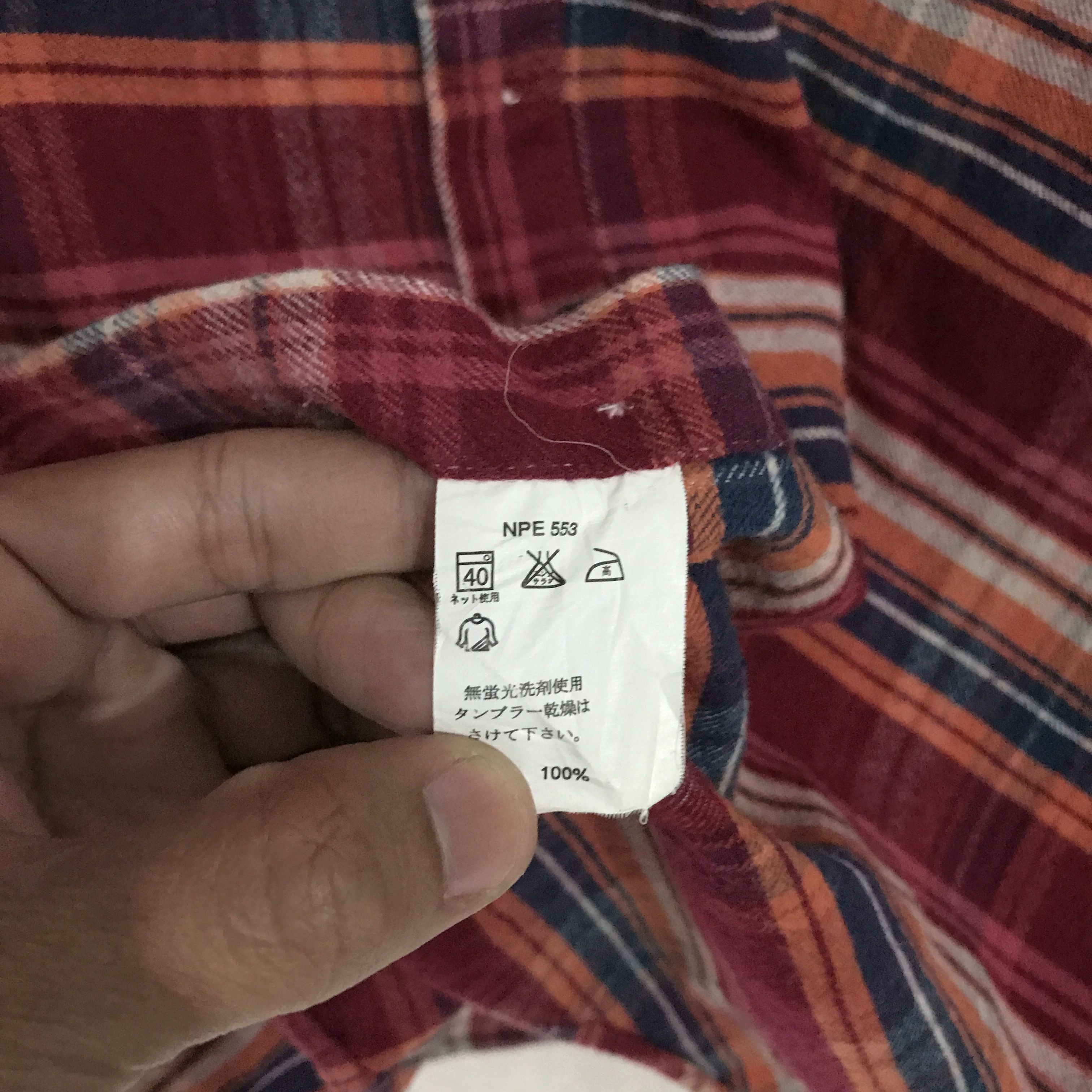 Kansai Yamamoto Kansai Yamamoto Jeans Flannel Red Size US L / EU 52-54 / 3 - 7 Thumbnail