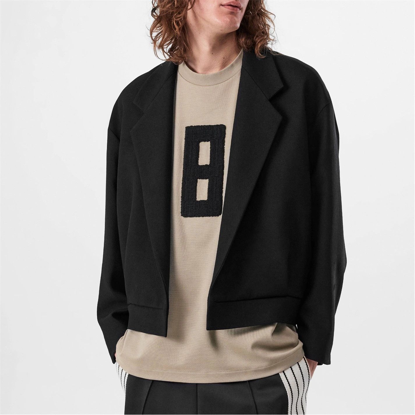 Fear of God o1g2r1mq0426 Notch Lapel Blazer in Black Size US L / EU 52-54 / 3 - 2 Thumbnail