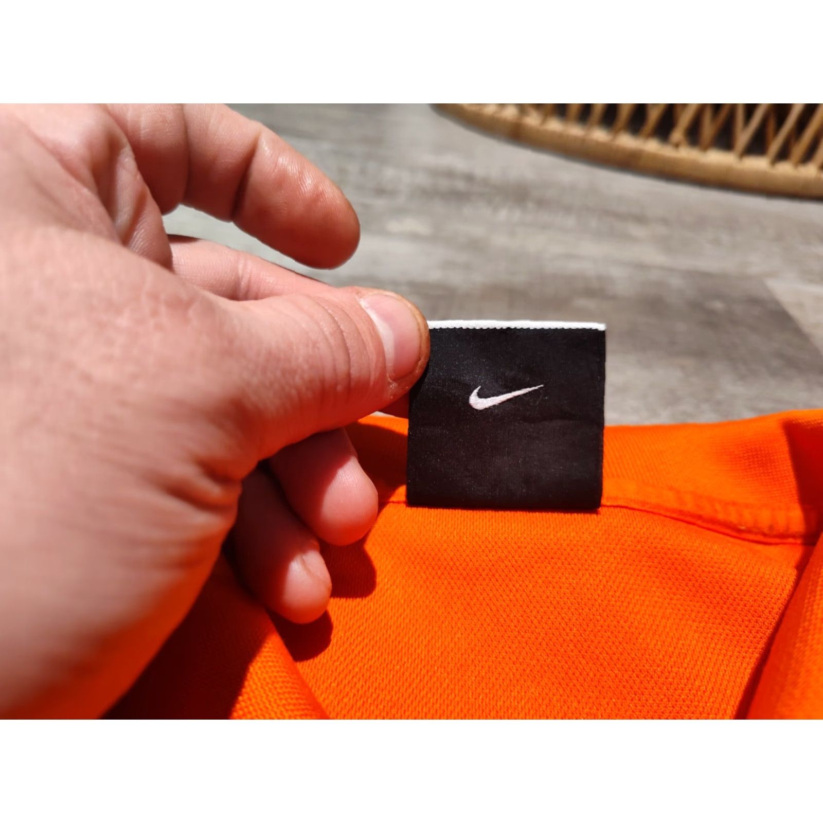 Nike Nike Dri-fit Polo Golf Shirt The Beast Embroidered Orange EUC Size L Men's Nike Dri-FIT Polo Golf Shirt The Beast Embroidered Orange L Size US L / EU 52-54 / 3 - 7 Thumbnail