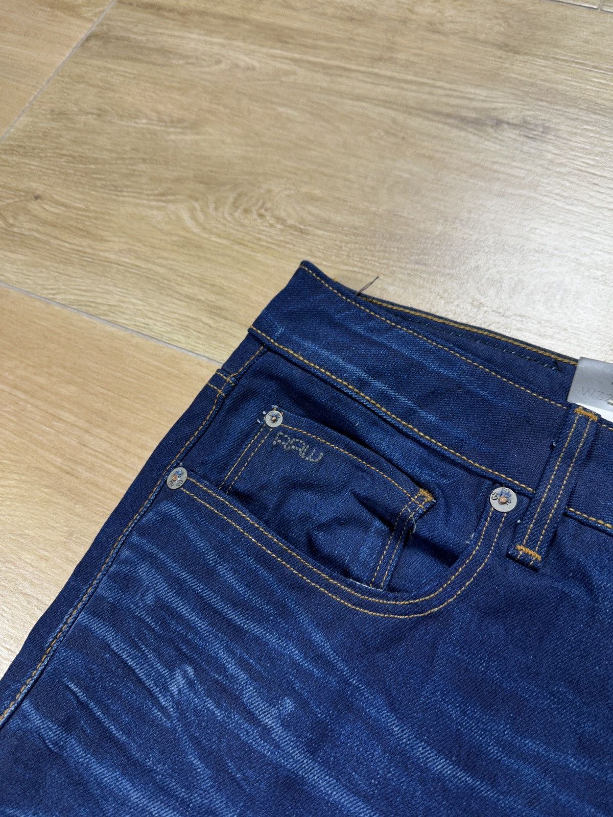 G-Star NEW!!! G Star Raw 3301 Slim Denim Jeans Size US 32 / EU 48 - 4 Thumbnail