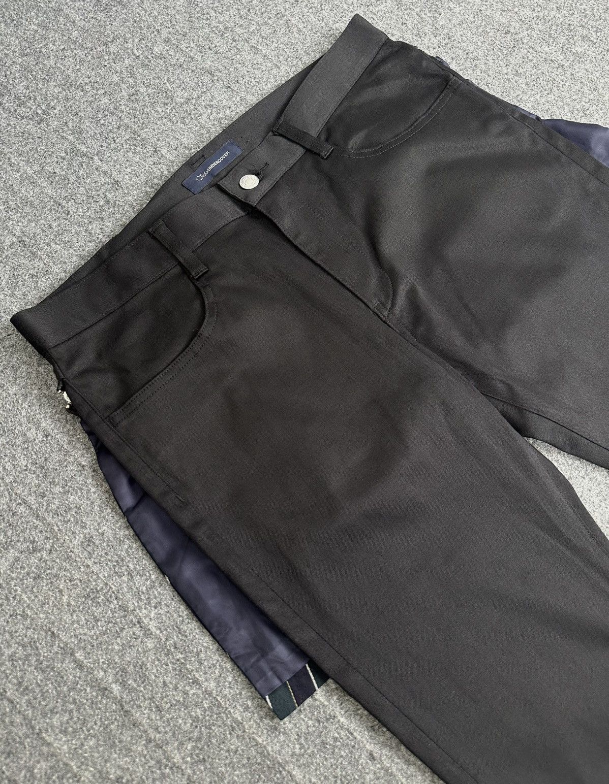 John Undercover × Undercover John Undercover - Undercover Slim Pants with Apron Stretch Size US 33 - 6 Thumbnail