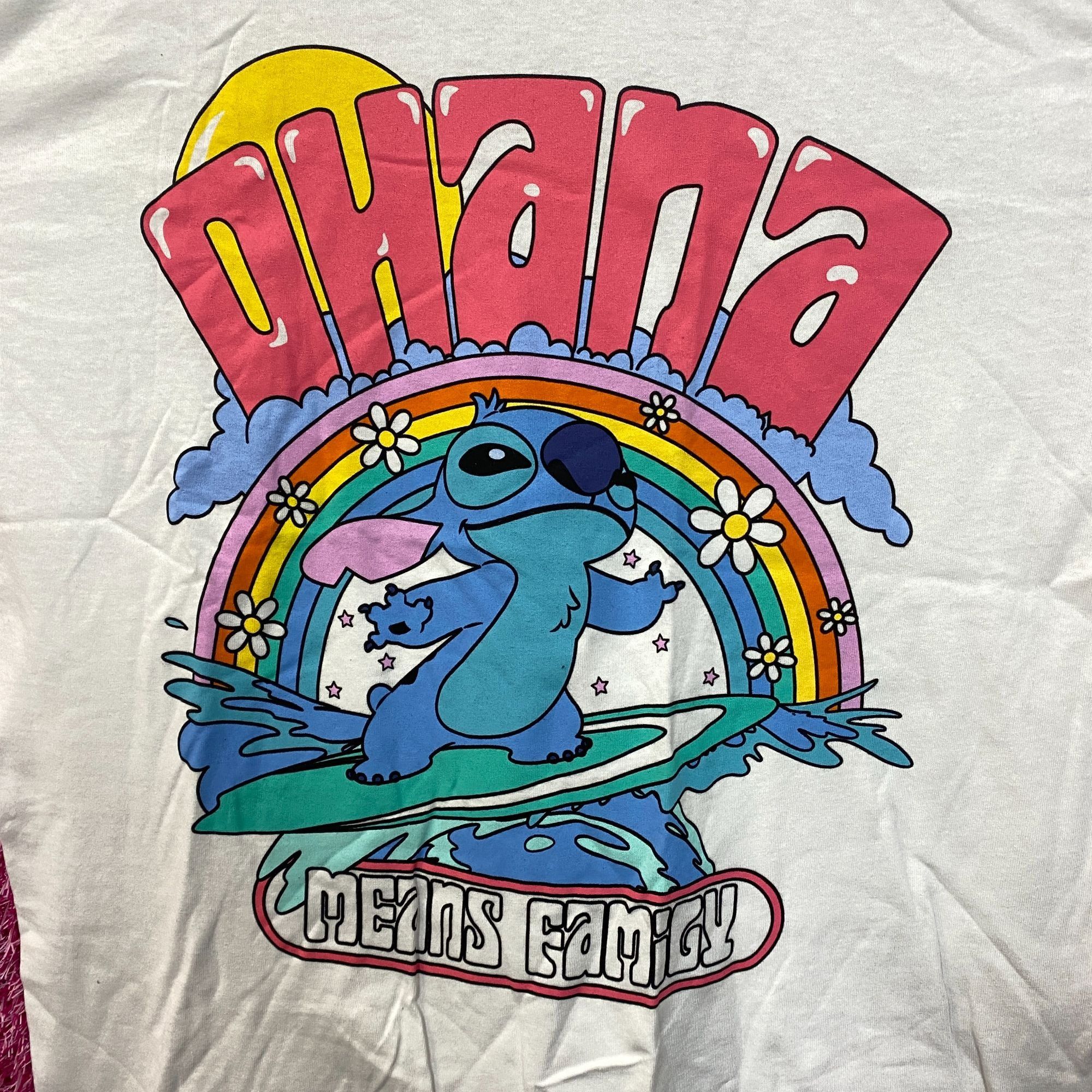 Disney Stitch Surfing Ohana Means Family Disney Lilo & Stitch Tee L Size US L / EU 52-54 / 3 - 2 Thumbnail