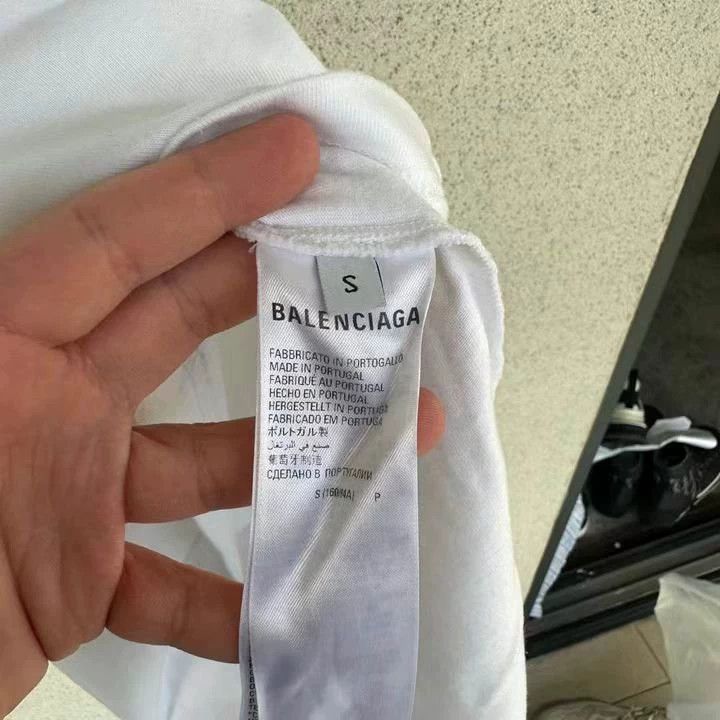Balenciaga Balenciaga Cursive Short Sleeve Size US S / EU 44-46 / 1 - 4 Thumbnail