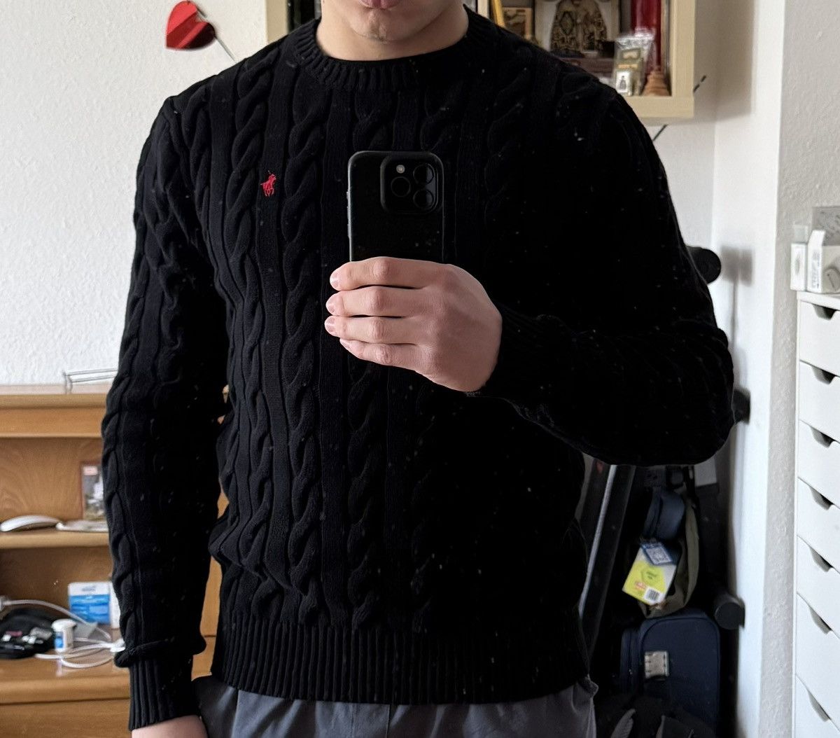 Polo Ralph Lauren Polo Ralph Lauren cable-knit sweater Size US L / EU 52-54 / 3 - 6 Thumbnail