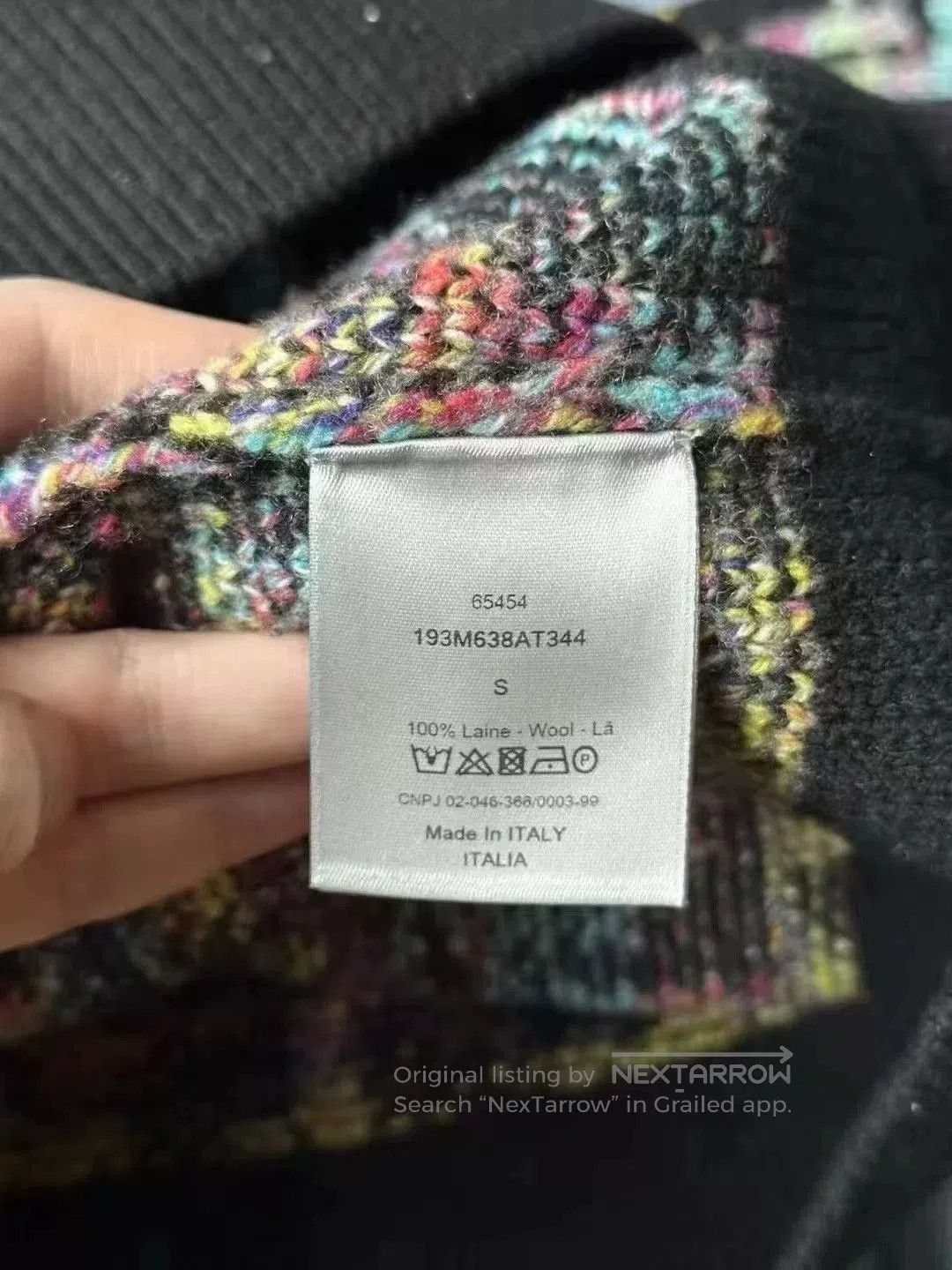 Dior Dior All-Over Print Sweater. Size US S / EU 44-46 / 1 - 3 Thumbnail