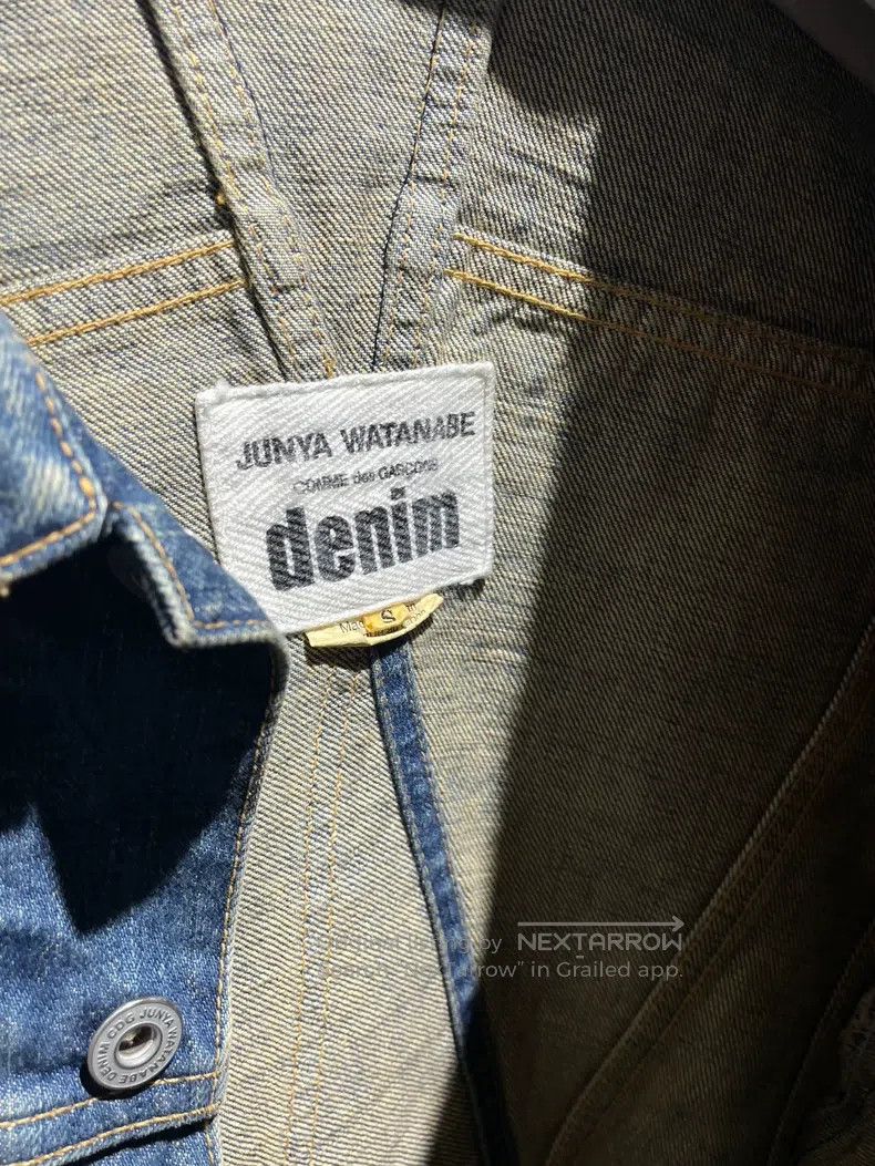 Junya Watanabe Junya Watanabe Denim Shawl Coat Size US S / EU 44-46 / 1 - 3 Thumbnail
