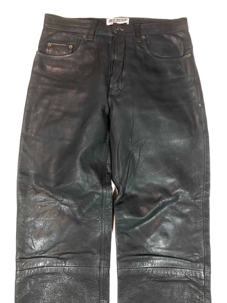 Leather Enjoy Racing Moto Leather Pants Vintage Size US 32 / EU 48 - 2 Thumbnail