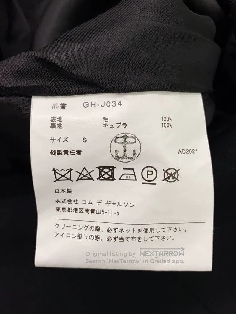Comme des Garcons Comme Des Garcons Black Retro Design Top Size S / US 4 / IT 40 - 4 Thumbnail