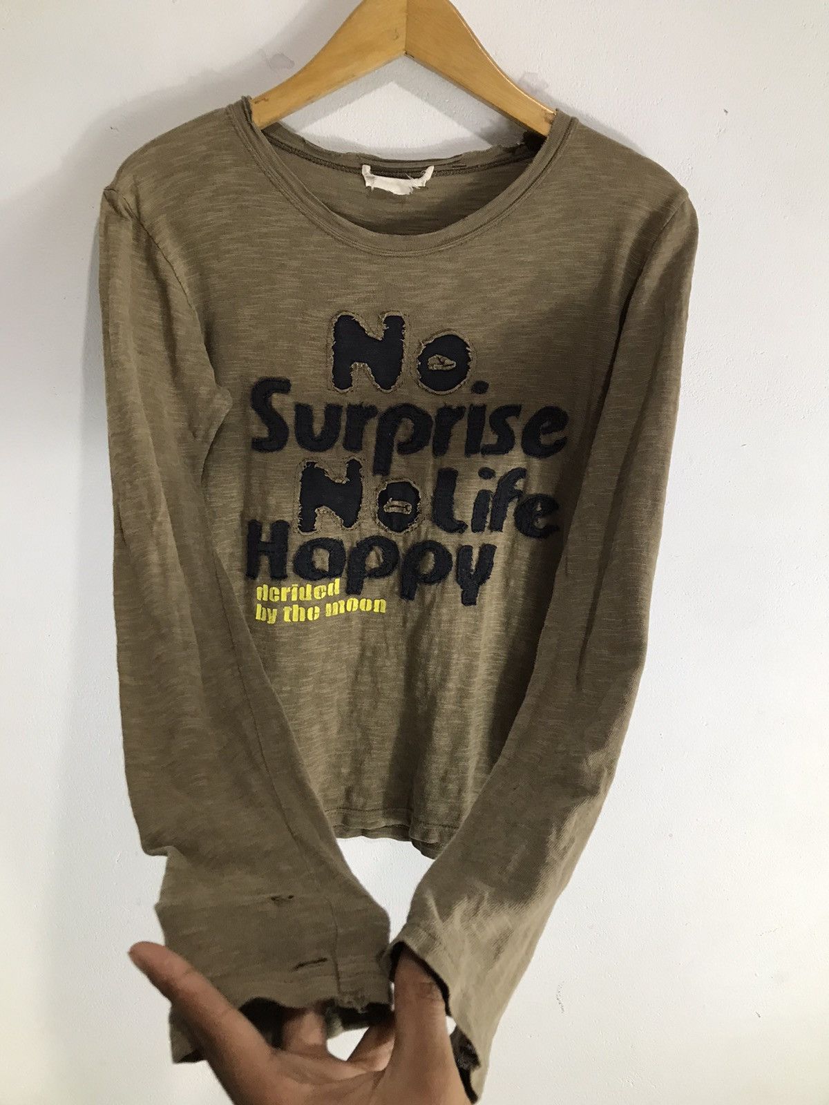 Hysteric Glamour Archive Poem no surprise no life longsleeve surf style Size US S / EU 44-46 / 1 - 5 Thumbnail