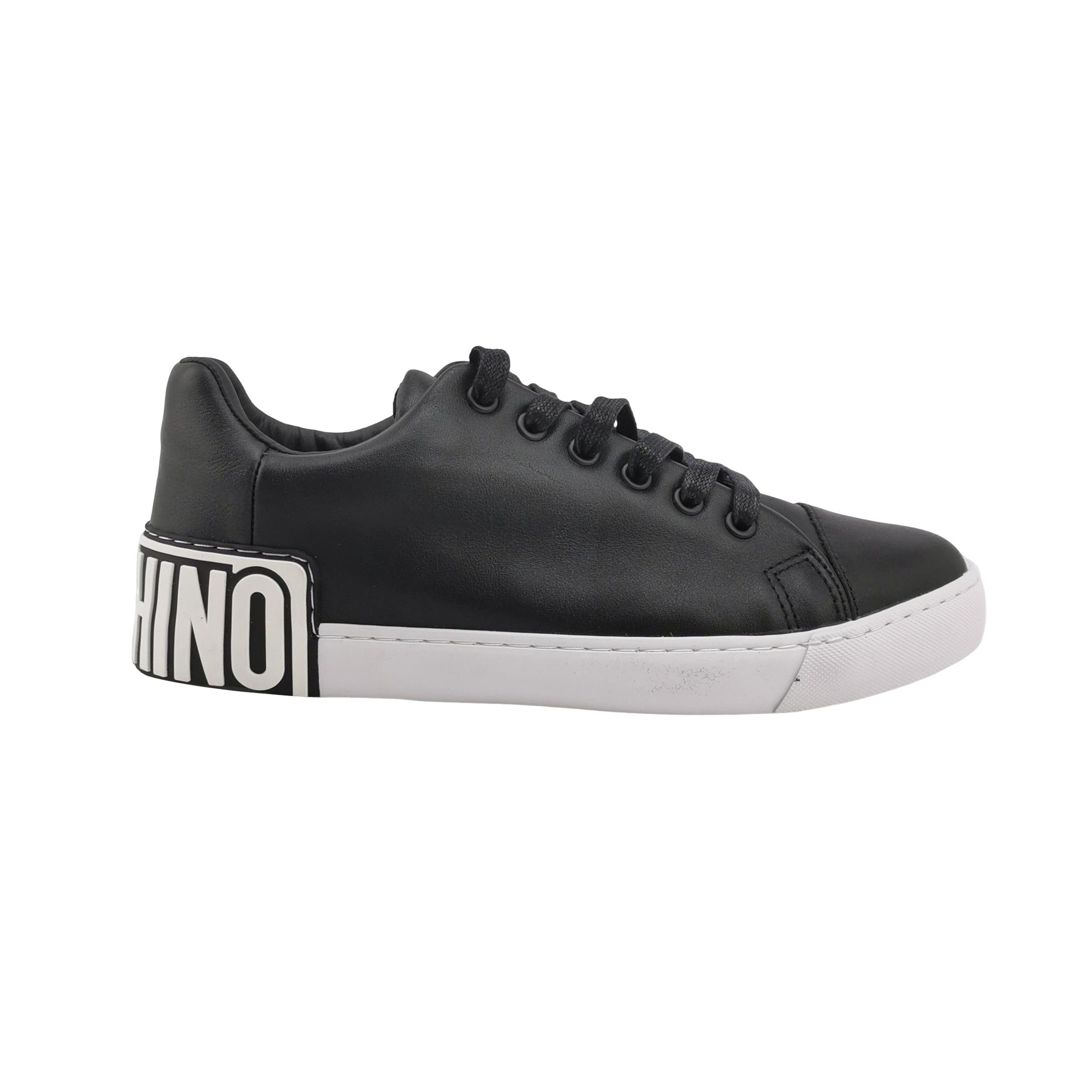 Moschino Moschino Logo Colorblock Leather Sneakers EU 40 Size US 7 / EU 40 - 1 Thumbnail
