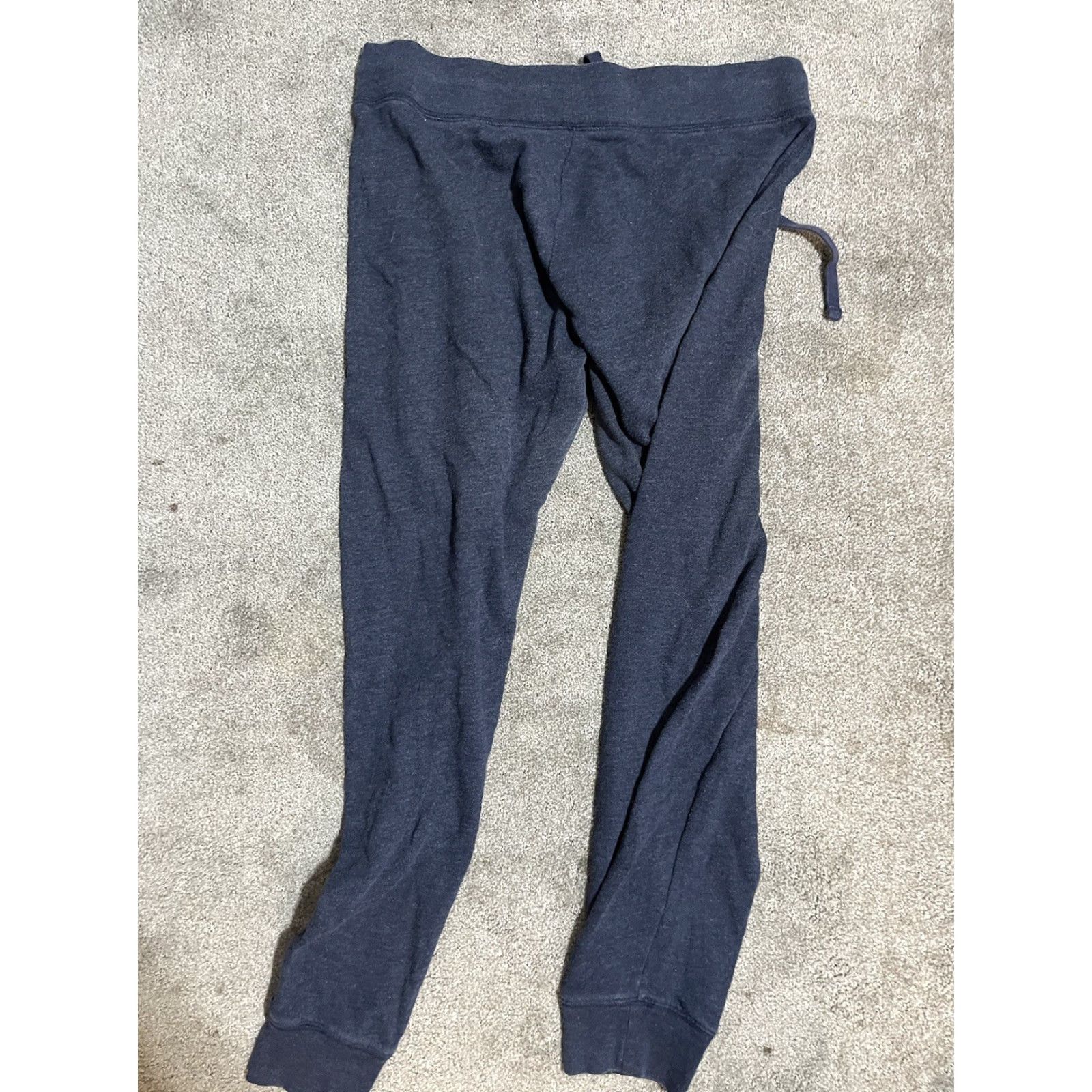 Vintage Aeropostale Women's Sweatpants Blue Elastic Waist Medium Flaw Size 32" / US 10 / IT 46 - 3 Thumbnail