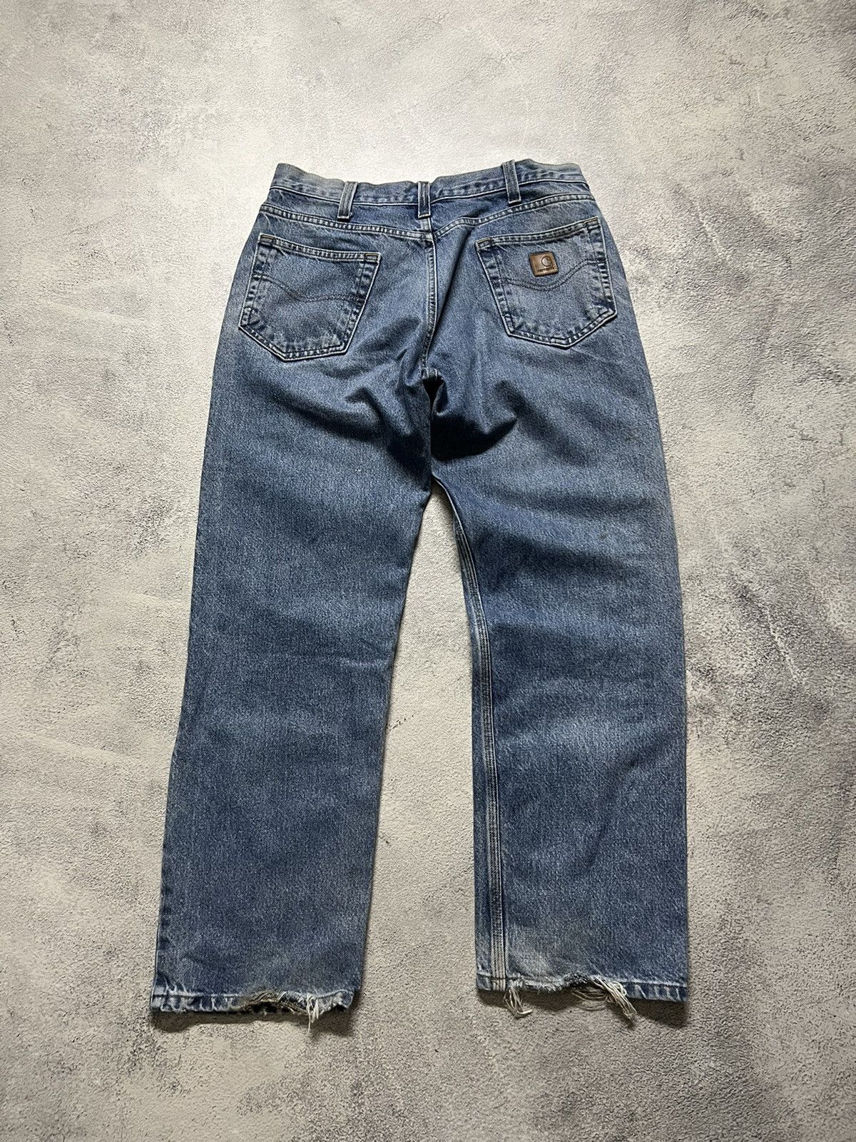 Carhartt Vintage Y2K Carhartt Denim Jeans 90’s Size US 34 / EU 50 - 1 Thumbnail
