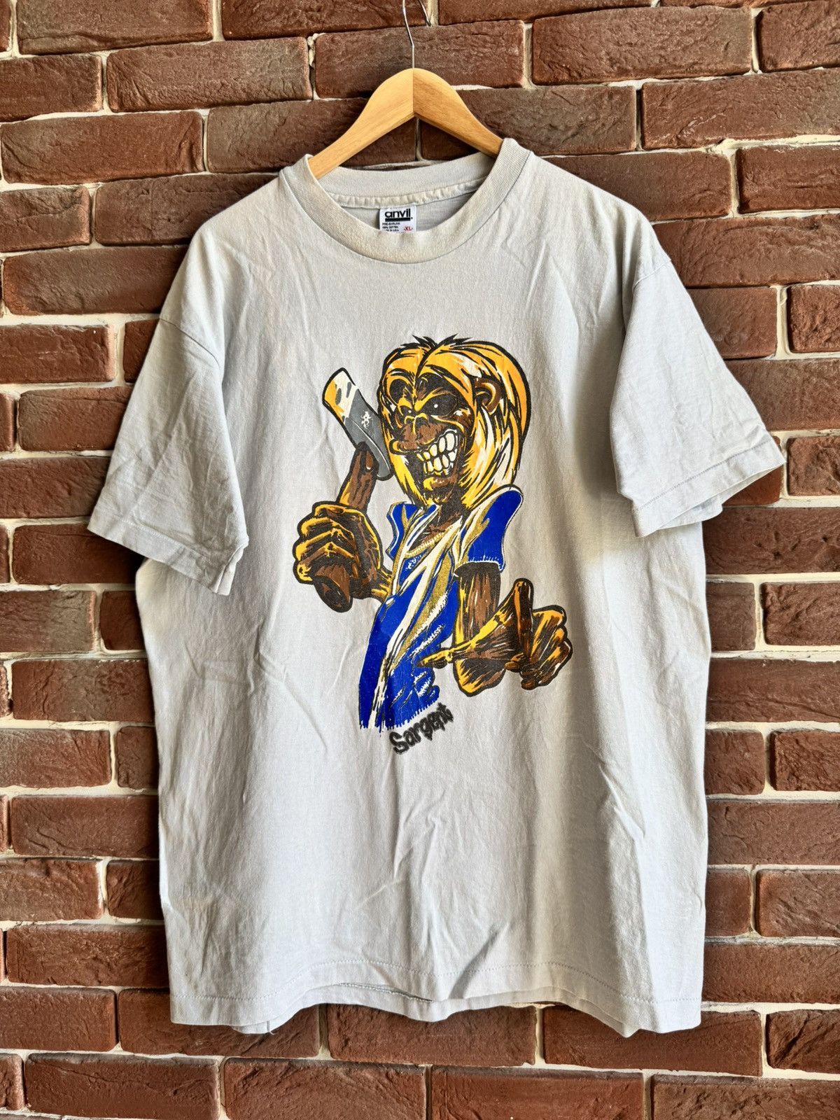 Vintage Vintage 90s Rare New Deal Skateboards Danny Sargent T shirt Size US XL / EU 56 / 4 - 1 Thumbnail