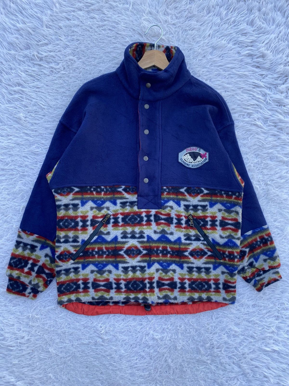 Polartec Rare Vintage Polartec Fleece Climbing Jacket Size US L / EU 52-54 / 3 - 2 Thumbnail