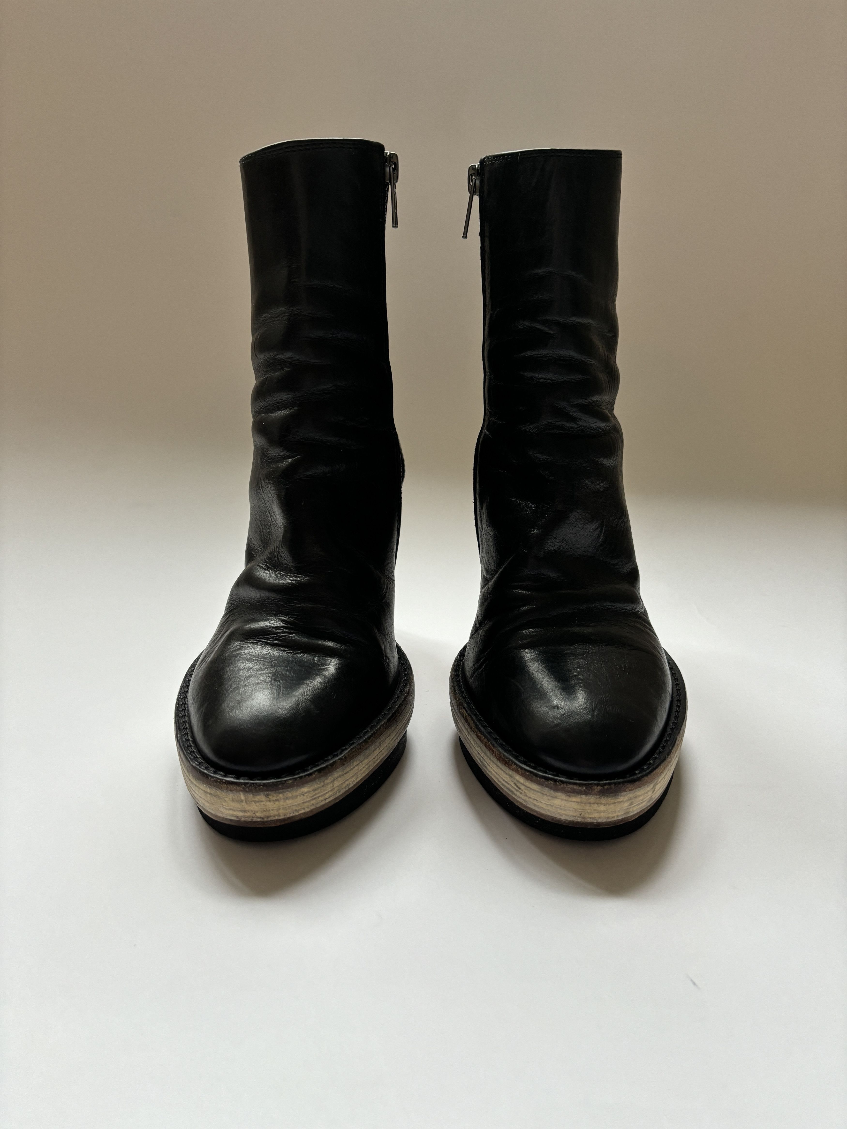Ann Demeulemeester ⚡️QUICK SALE⚡️Ann Demeulemeester Heeled Platformed Low Boots Size US 6 / IT 36 - 3 Thumbnail