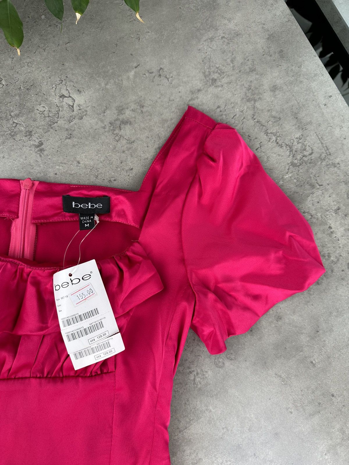 Bebe Bebe Blouse Short Sleeve Size M / US 6-8 / IT 42-44 - 3 Thumbnail