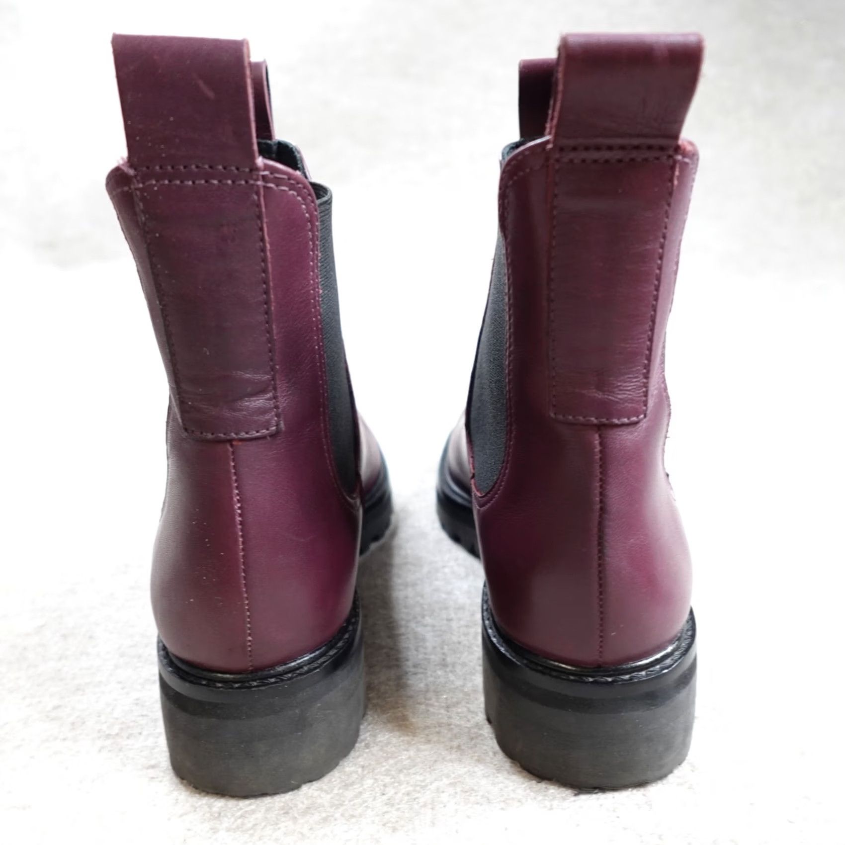 Everlane Everlane Boots Chelsea 8 Red Leather Chelsea Women's Boots Size US 8 / IT 38 - 4 Thumbnail