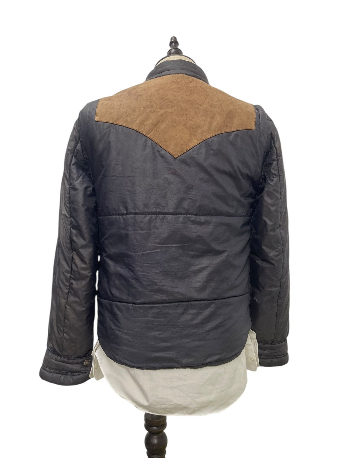 Maison Margiela AW03/04 Martin Margiela Padded Nylon Leather Jacket 7🟩0 Size US M / EU 48-50 / 2 - 3 Thumbnail