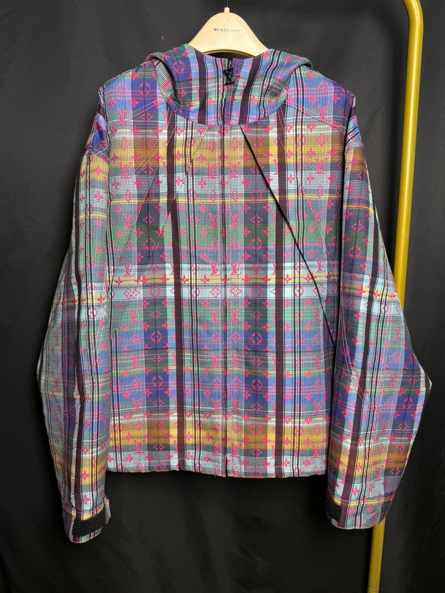 Louis Vuitton colorful checkered hooded jacket by Louis Vuitton Size US M / EU 48-50 / 2 - 1 Thumbnail