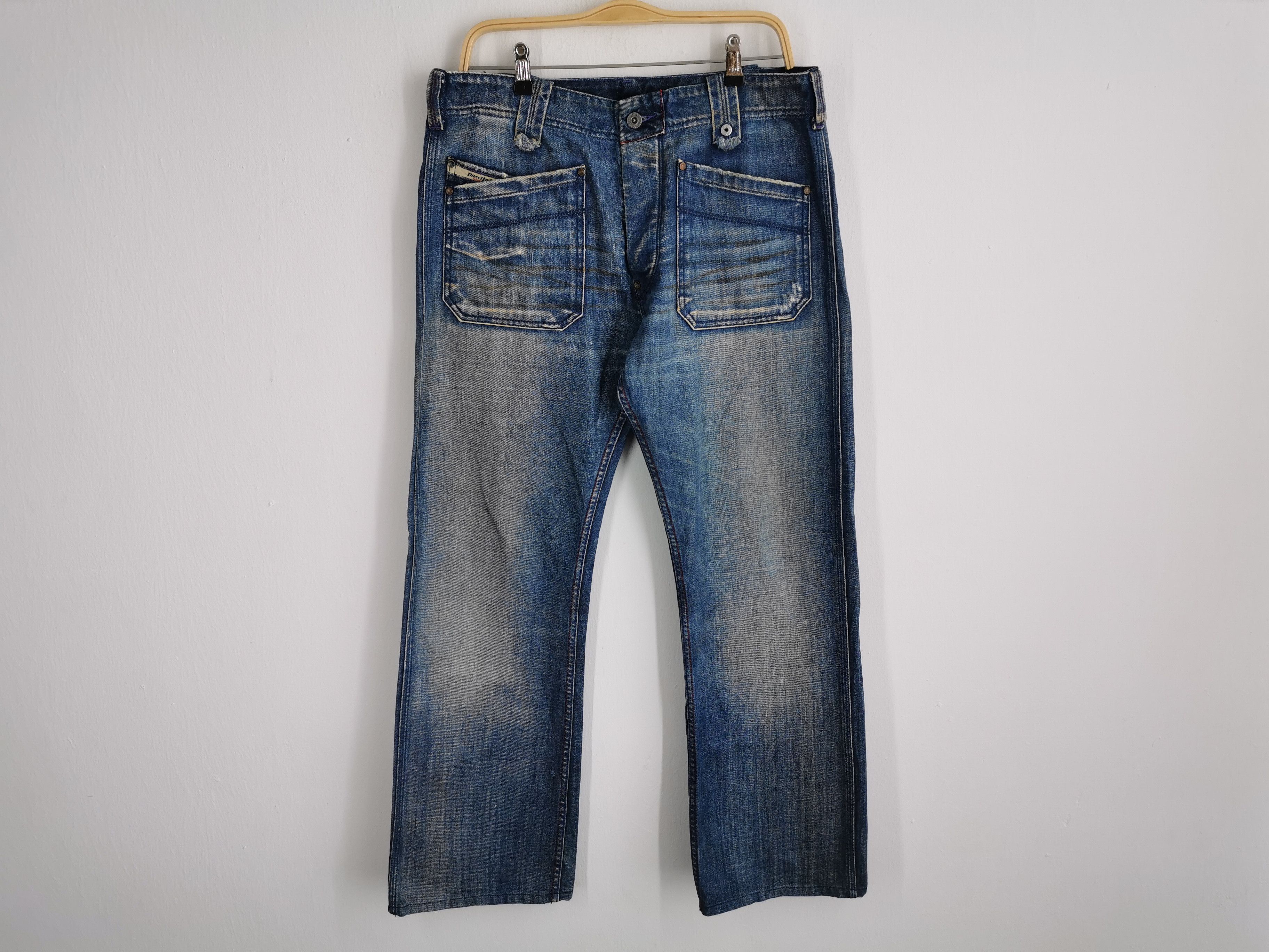 Diesel Vintage 90s Diesel Industry Denim Jeans Size 34 Size US 34 / EU 50 - 2 Thumbnail