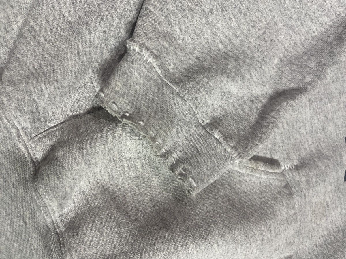 Handmade Handpainted Åbstract Wave Hoodie Size US XL / EU 56 / 4 - 8 Thumbnail