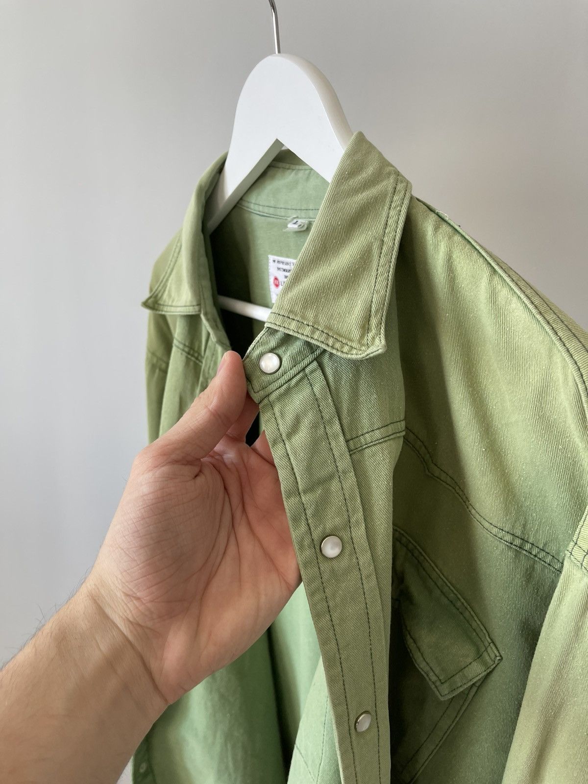 Levi's Crazy SunFaded Vintage Levi's Red Tab Pearl Snap Shirt Size US L / EU 52-54 / 3 - 12 Thumbnail