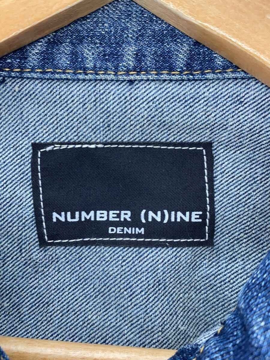 Number (N)ine Distressed Paint Denim Jacket Size US S / EU 44-46 / 1 - 4 Thumbnail