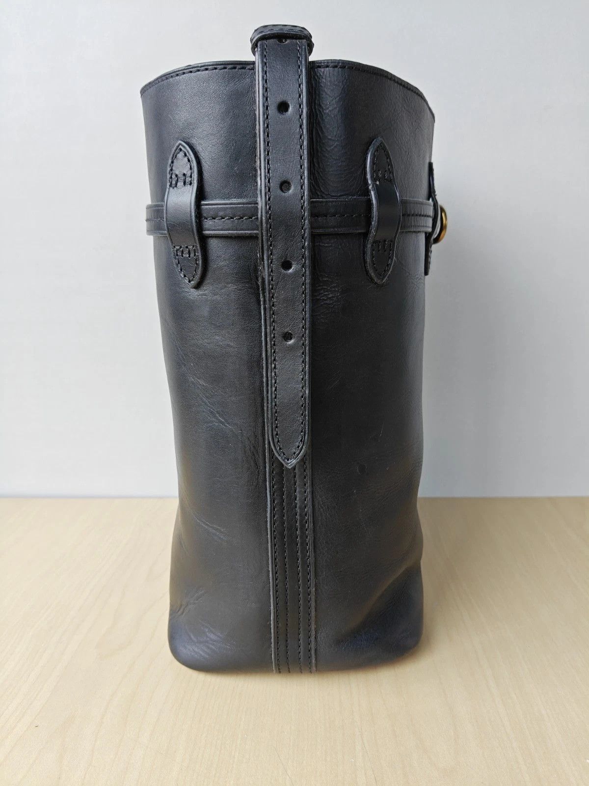 Polo Ralph Lauren Polo Ralph Lauren Bellport Leather Large Bucket Bag FTP 0012 Size ONE SIZE - 4 Thumbnail