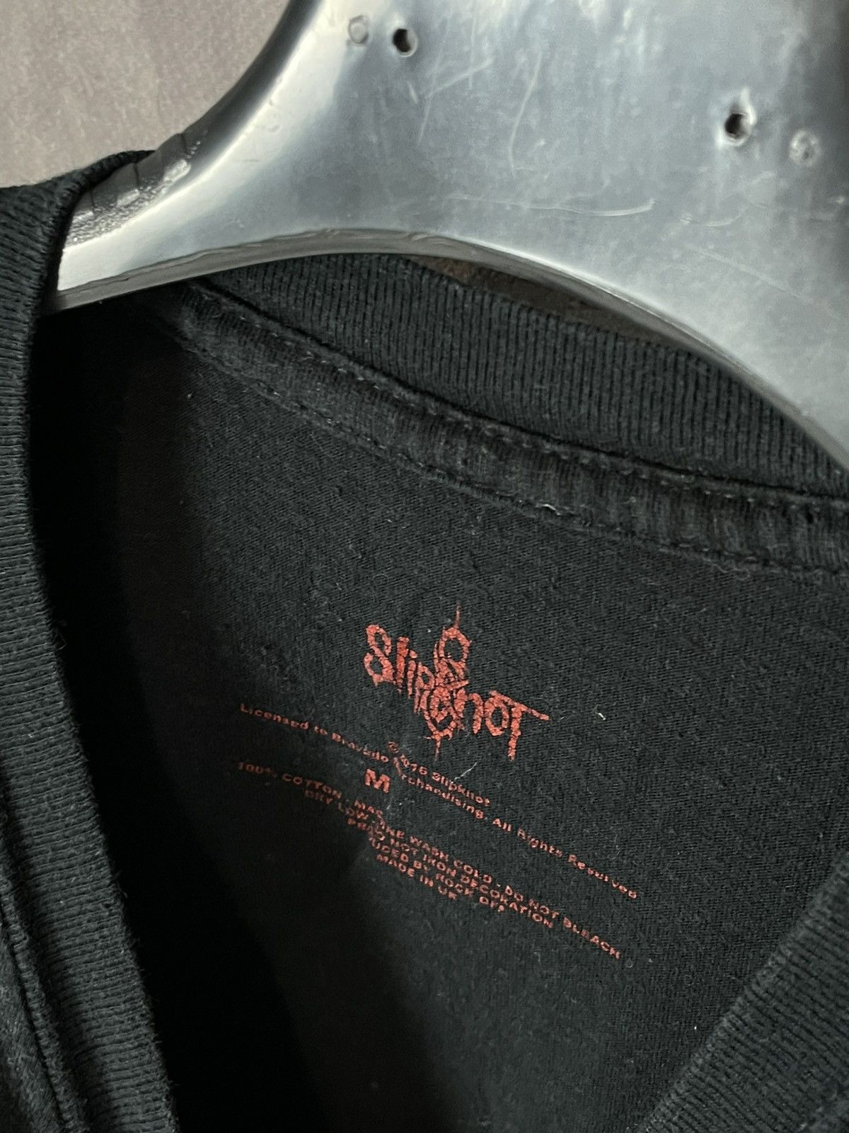 Band Tees × Slipknot × Vintage Slipknot band vintage distressed Punk logo t-shirt 00s Size US M / EU 48-50 / 2 - 9 Thumbnail