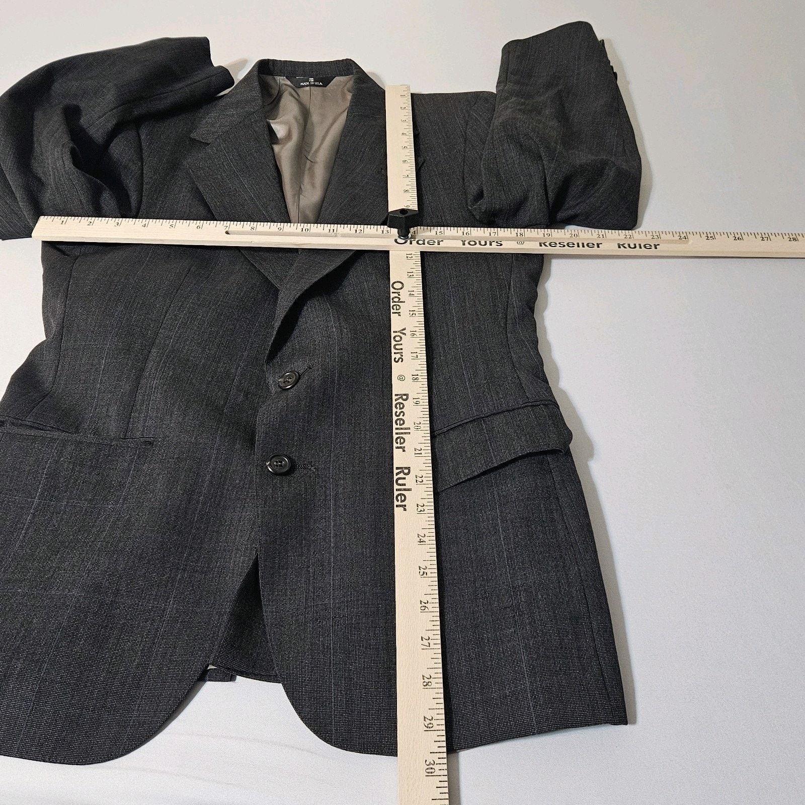 Ralph Lauren VTG Polo University Club Ralph Lauren Wool Blazer Coat 38 Size 38R - 4 Thumbnail