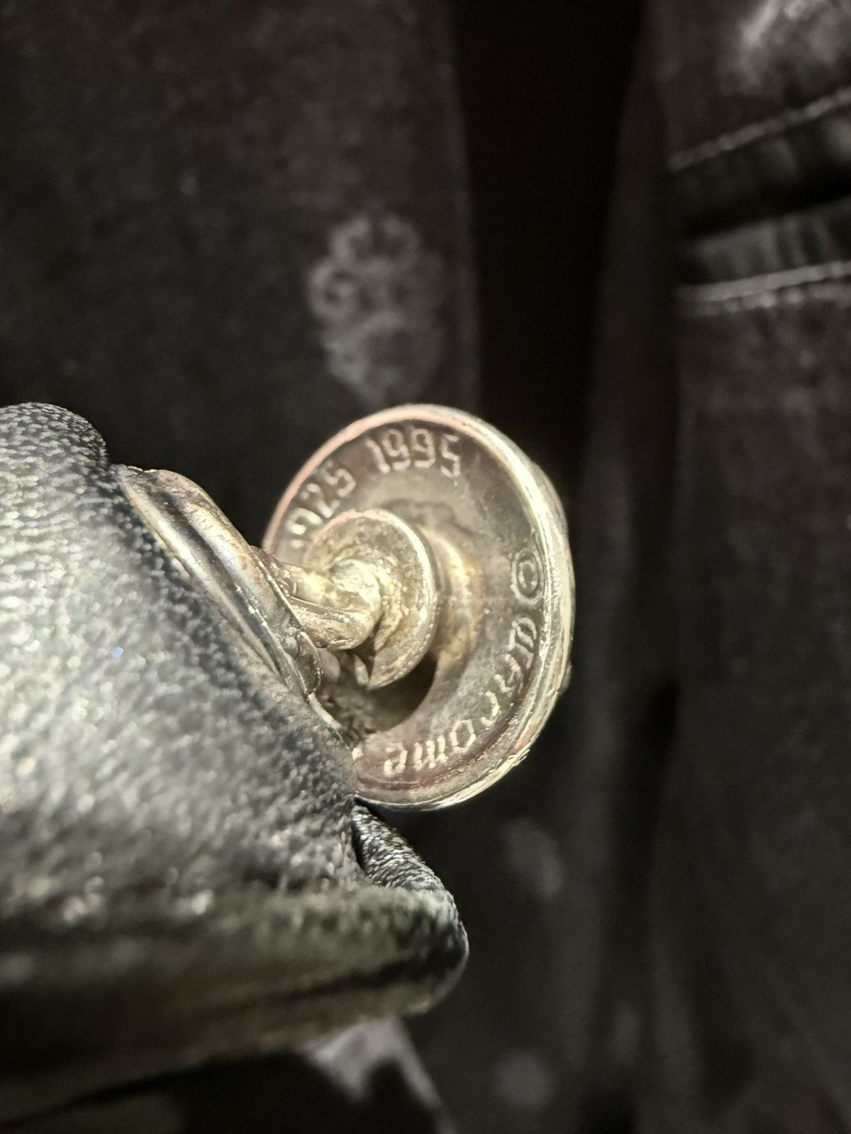 Chrome Hearts Chrome Hearts Leather Jacket Classy RARE !! Size US L / EU 52-54 / 3 - 7 Thumbnail
