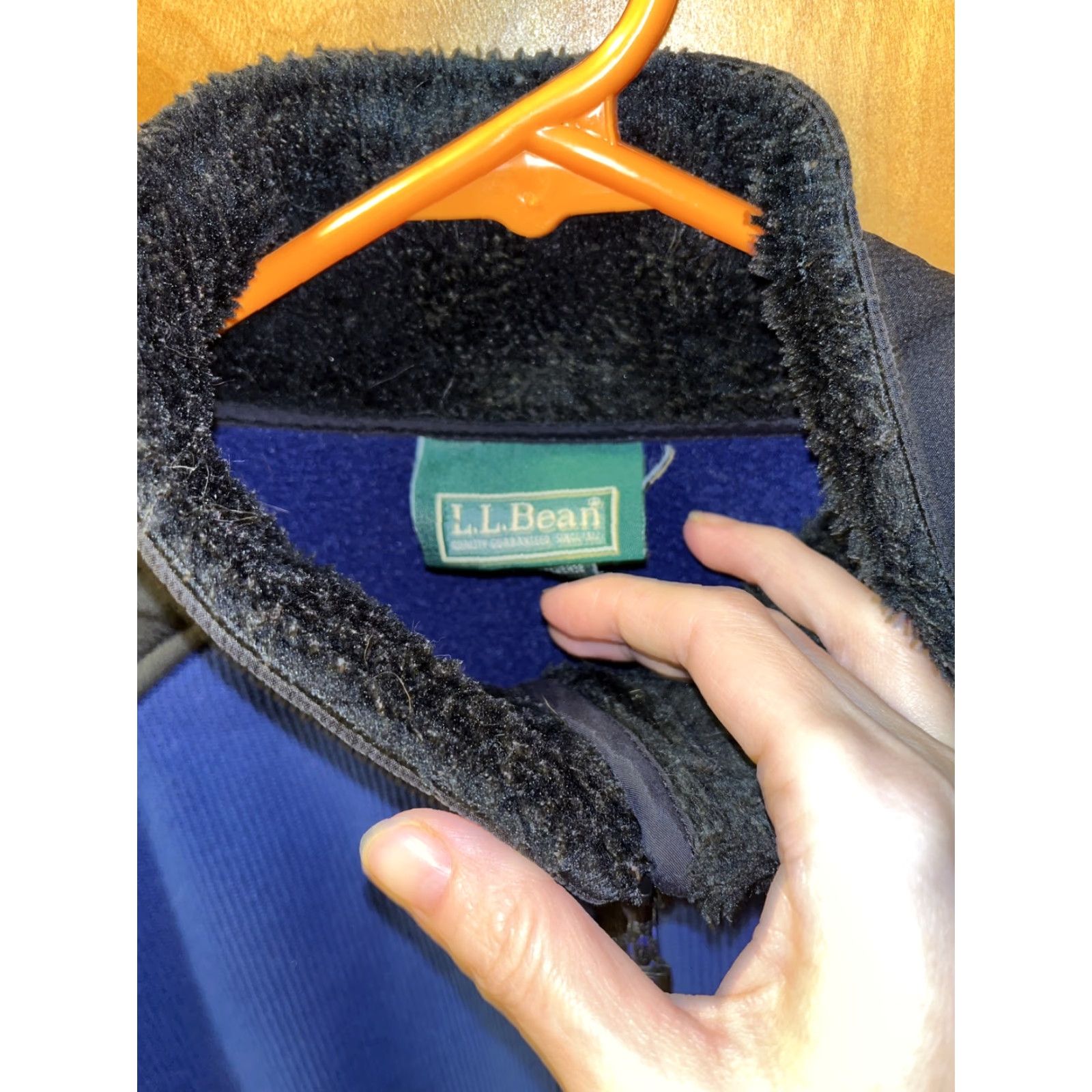 Vintage VINTAGE LL Bean Womens JACKET PL Blue Black Lightweight Zip Pockets All Seasons Packable Regular Womens Size L / US 10 / IT 46 - 3 Thumbnail
