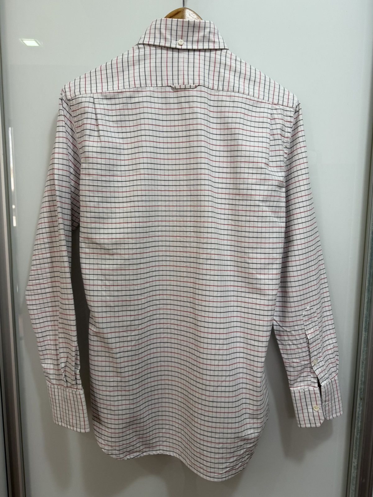 Thom Browne Thom Browne Plaid Checkered Shirt Size US S / EU 44-46 / 1 - 2 Thumbnail