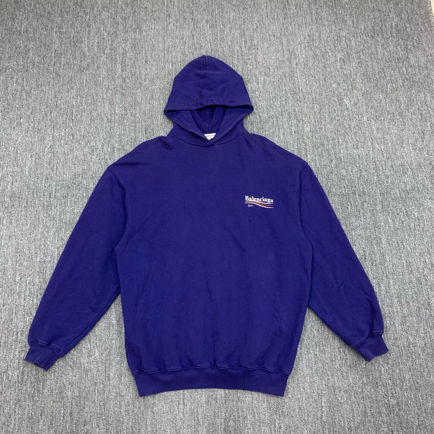 Balenciaga BNWT Balenciaga Bebe Unfit Hoodie in Purple | Grailed