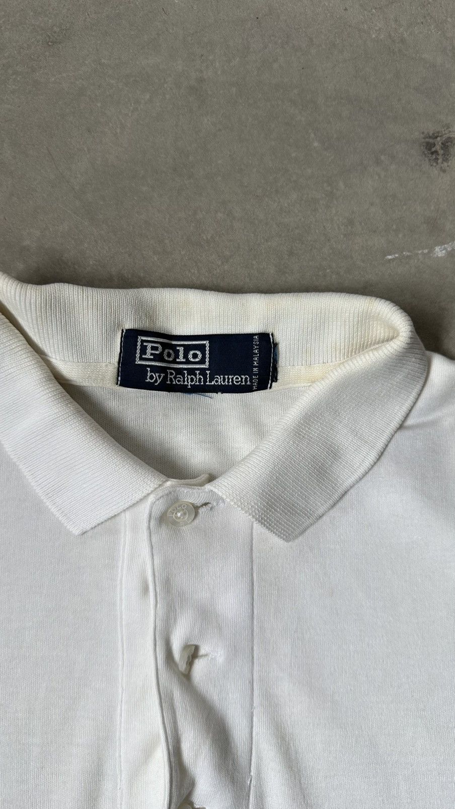 Polo Ralph Lauren VINTAGE POLO RALPH LAUREN POLO TEE Size US L / EU 52-54 / 3 - 4 Thumbnail